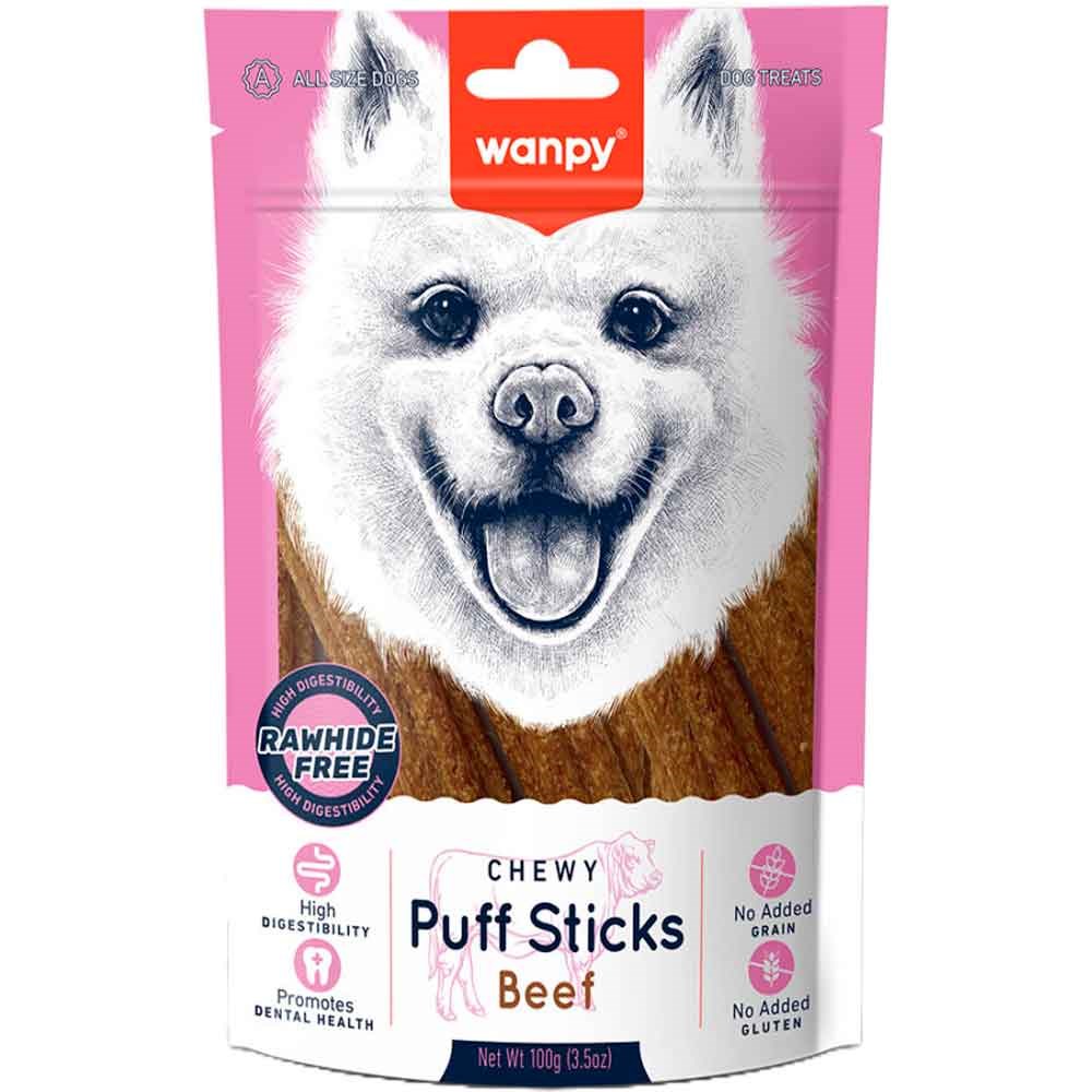 Wanpy Tahılsız Sığır Etli Köpek Çiğneme Ödülü 100 Gr 6927749839996 Amazon Pet Center