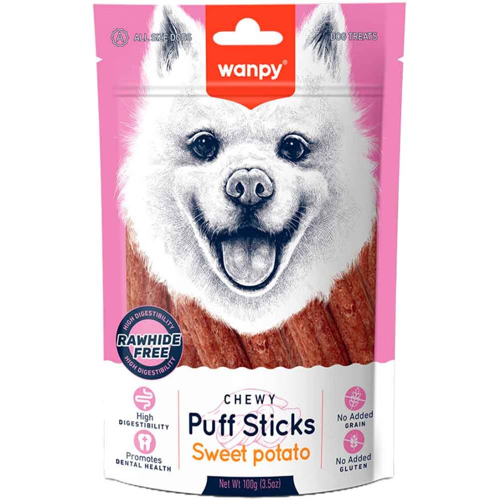 Wanpy Tahılsız Tatlı Patatesli Köpek Çiğneme Ödülü 100 Gr 6927749860211 Amazon Pet Center