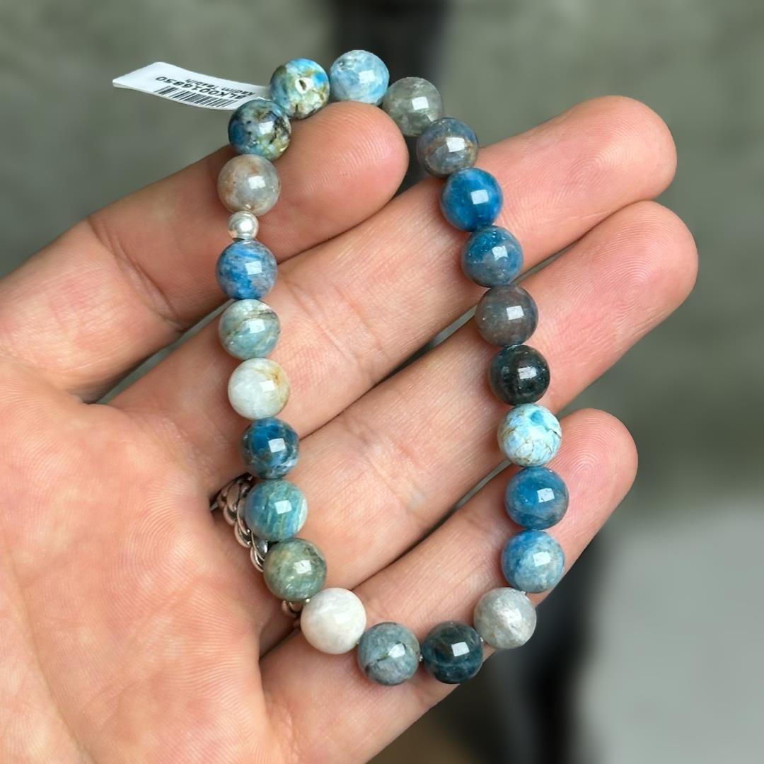 Apatit Doğal Taş Unisex Bileklik