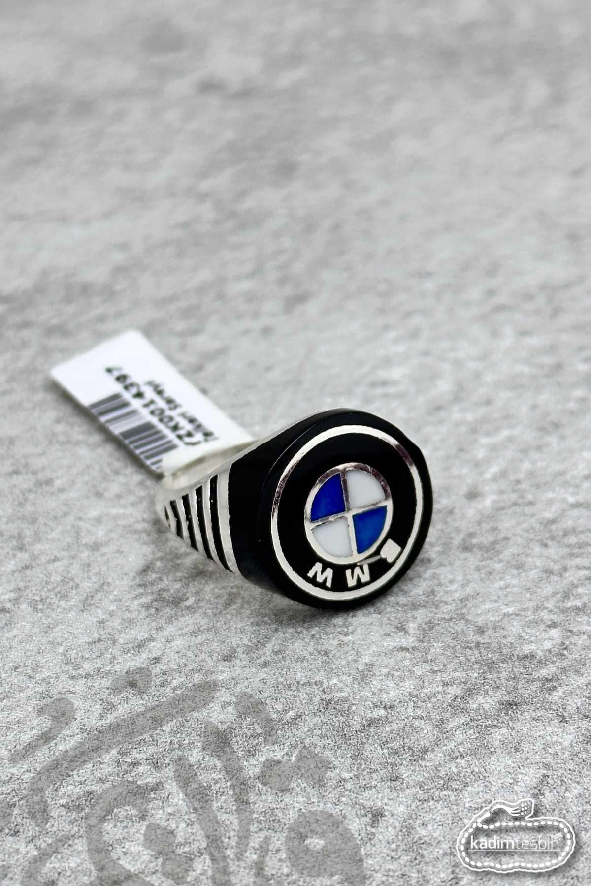 BMW Motifli Gümüş Erkek Yüzük