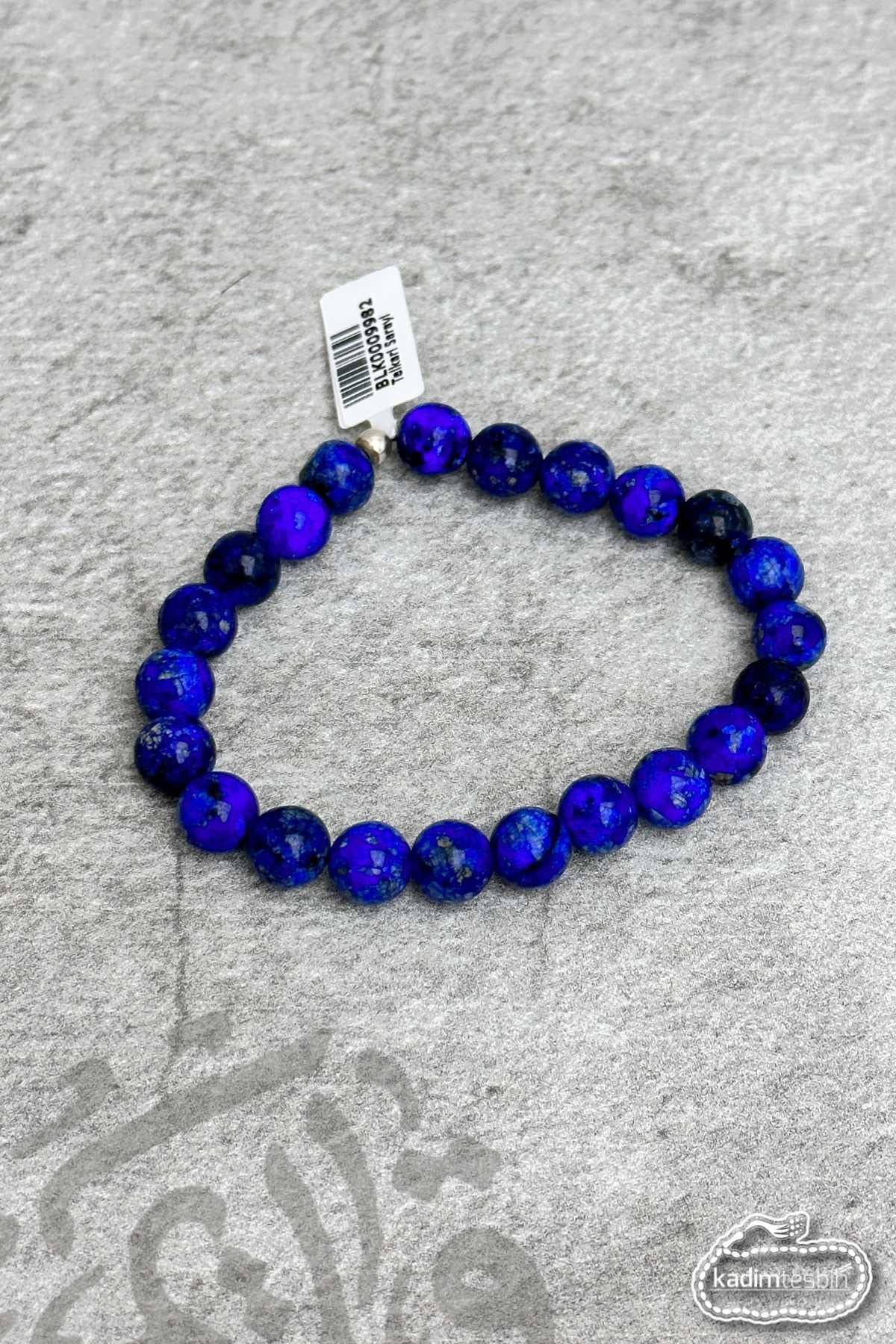 Lapis Doğal Taşlı Unisex Bileklik
