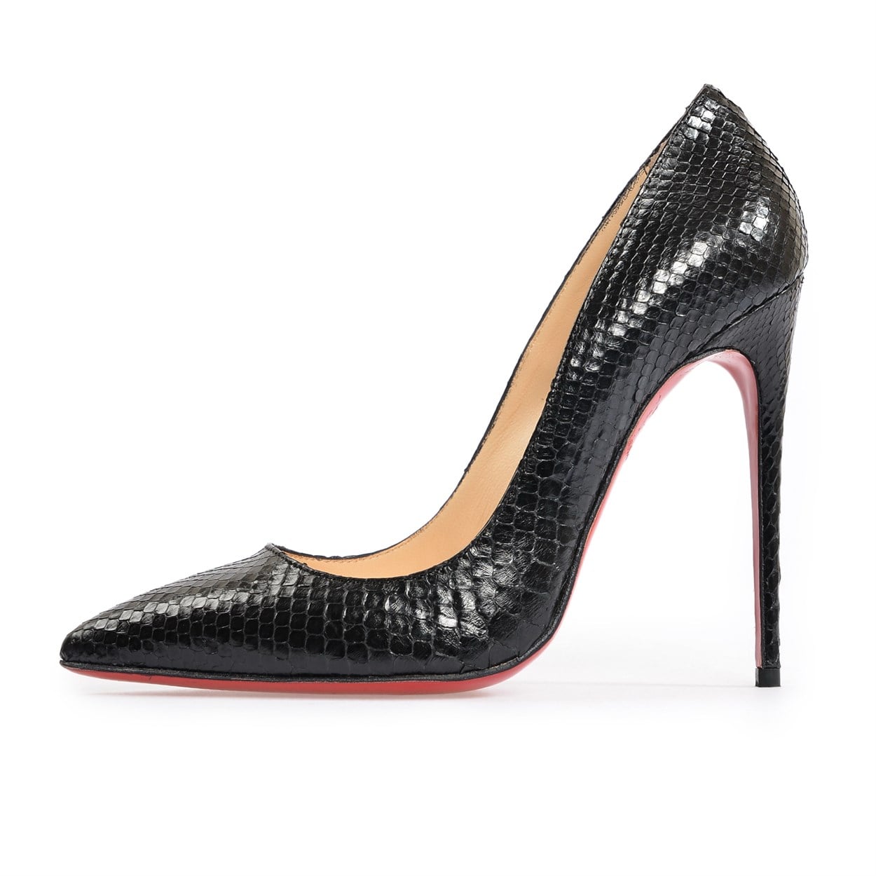  Siyah Piton Stiletto