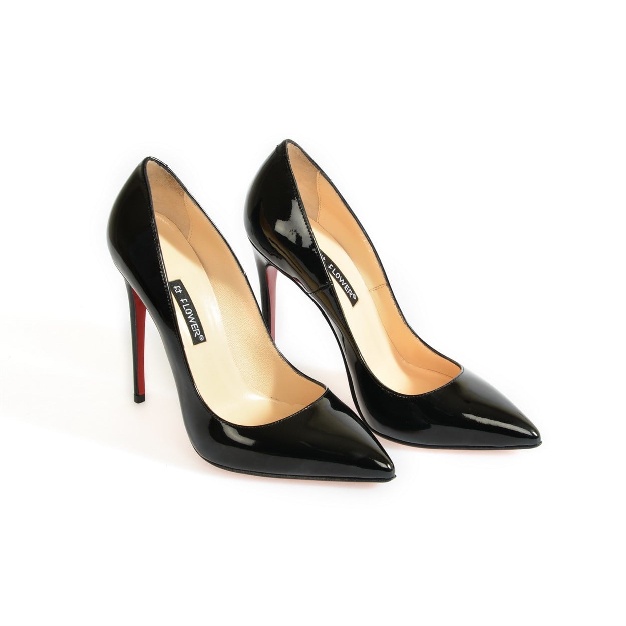  Siyah Rugan Stiletto