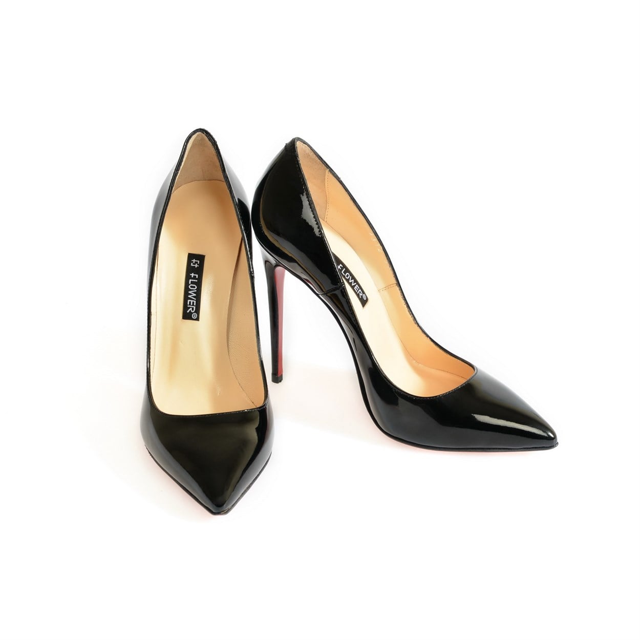  Siyah Rugan Stiletto