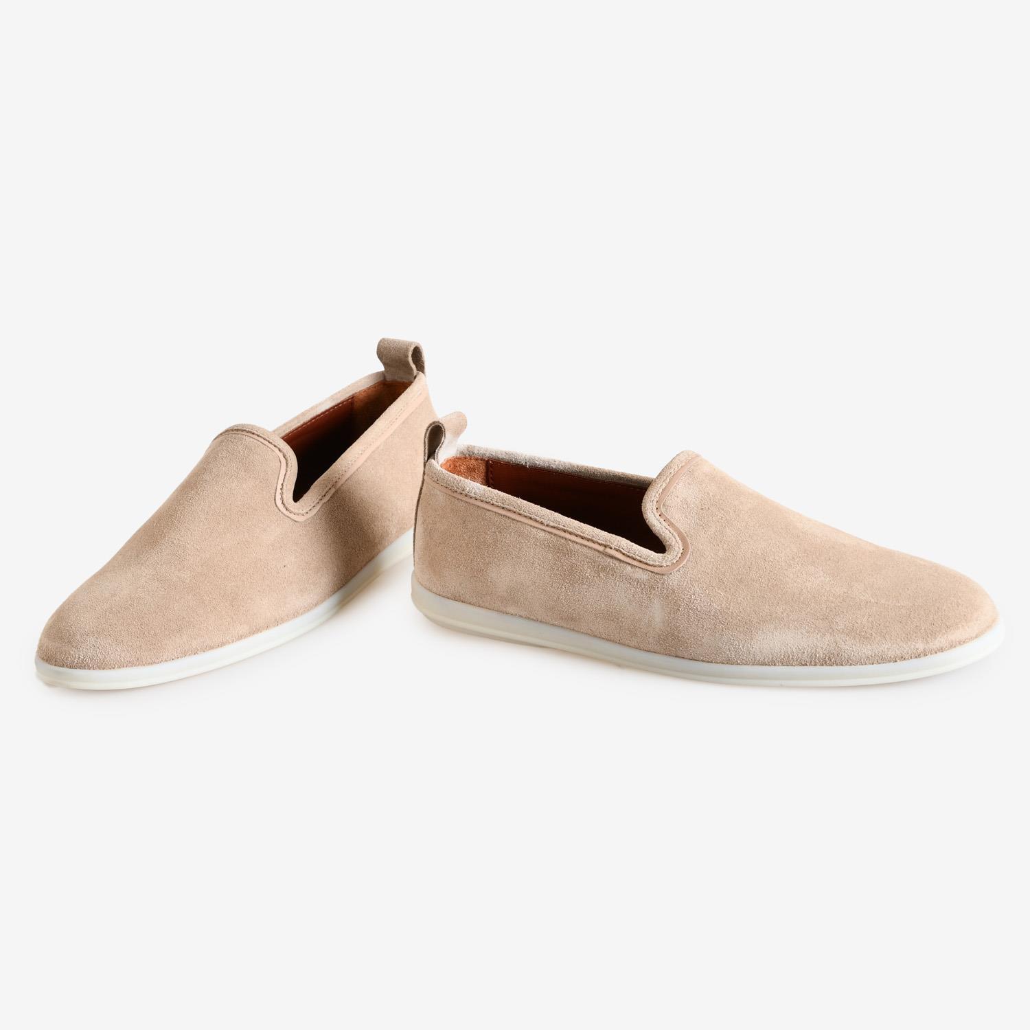 Bej Süet Erkek Loafer