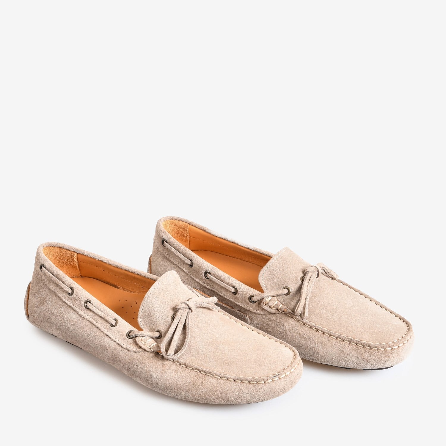 Bej Süet Erkek Loafer Ayakkabı