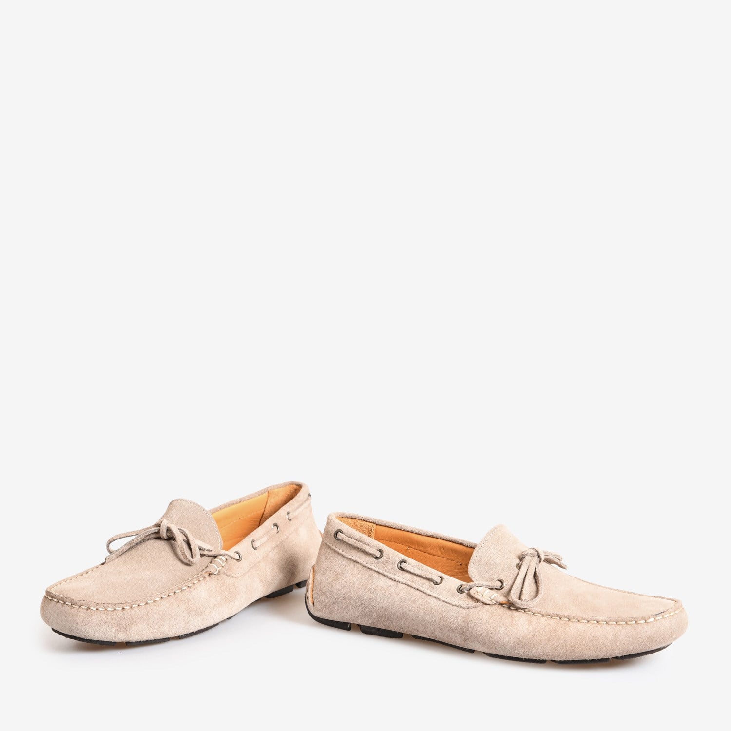 Bej Süet Erkek Loafer Ayakkabı