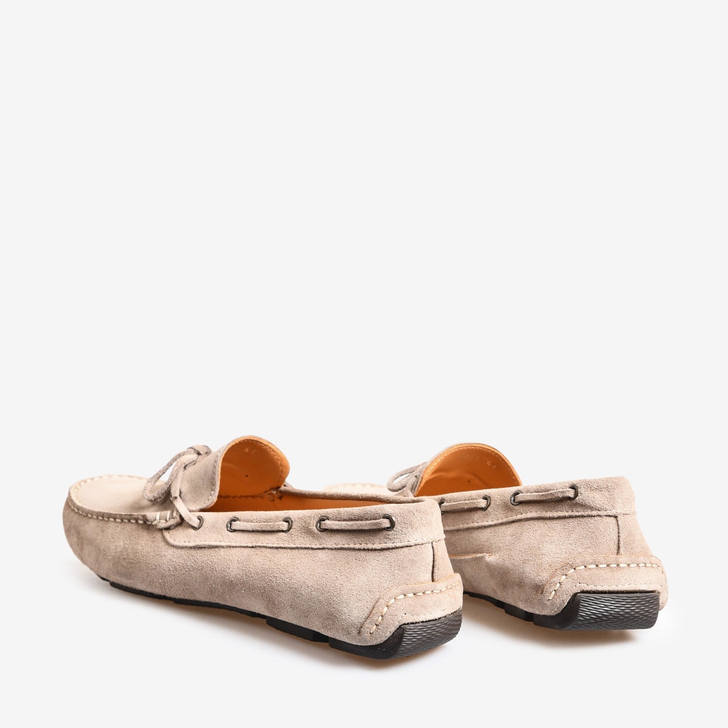 Bej Süet Erkek Loafer Ayakkabı