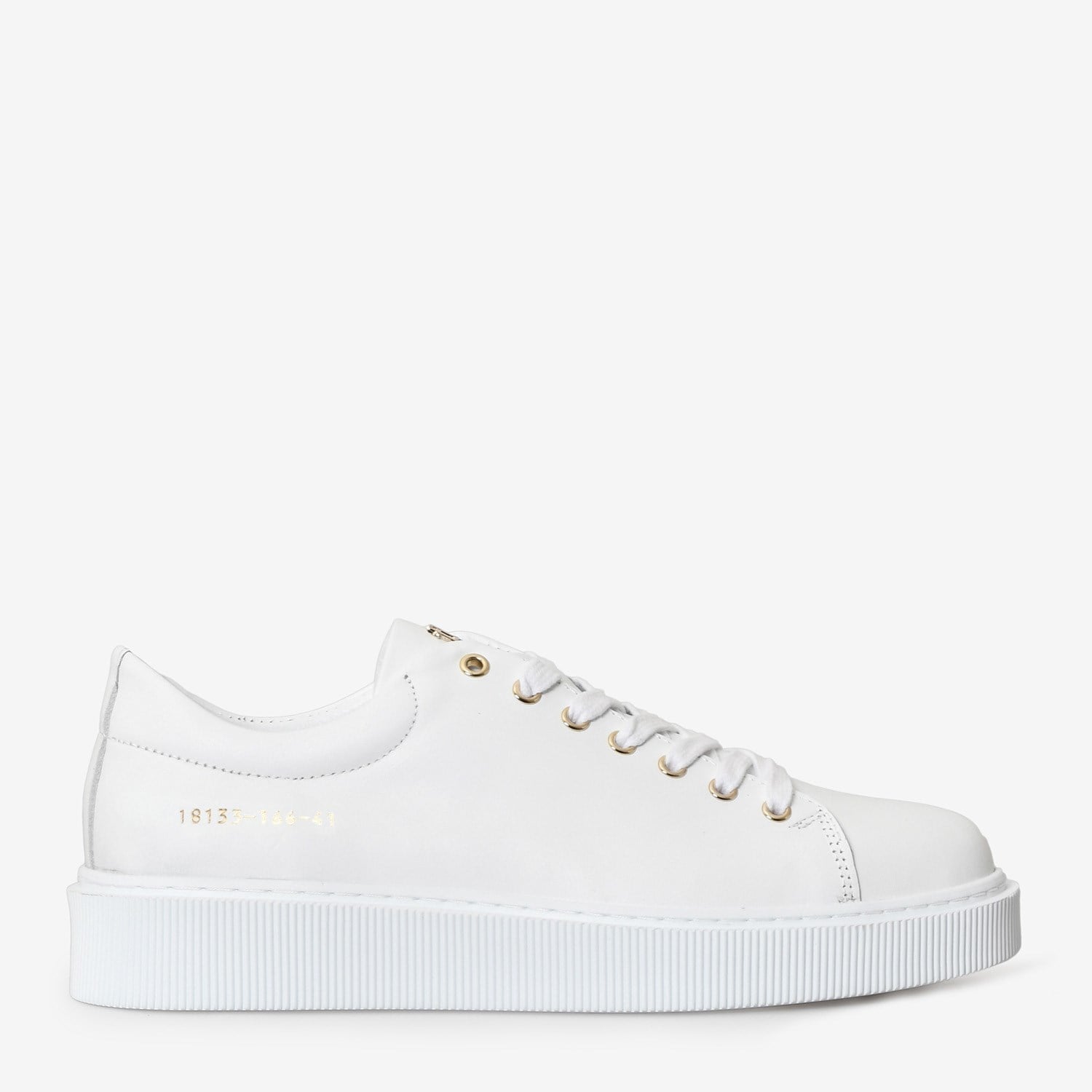 Beyaz Deri Erkek Sneaker