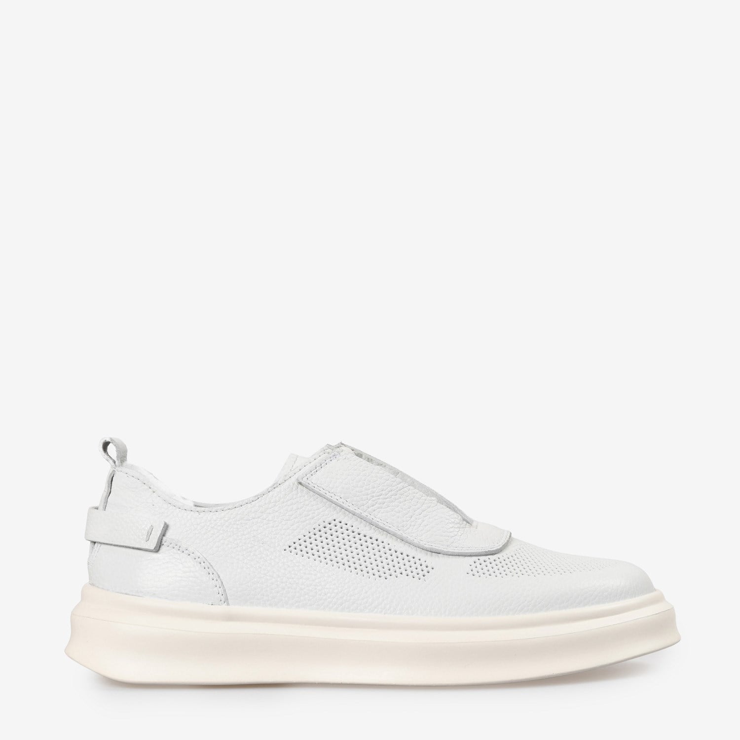 Beyaz Deri Erkek Sneaker