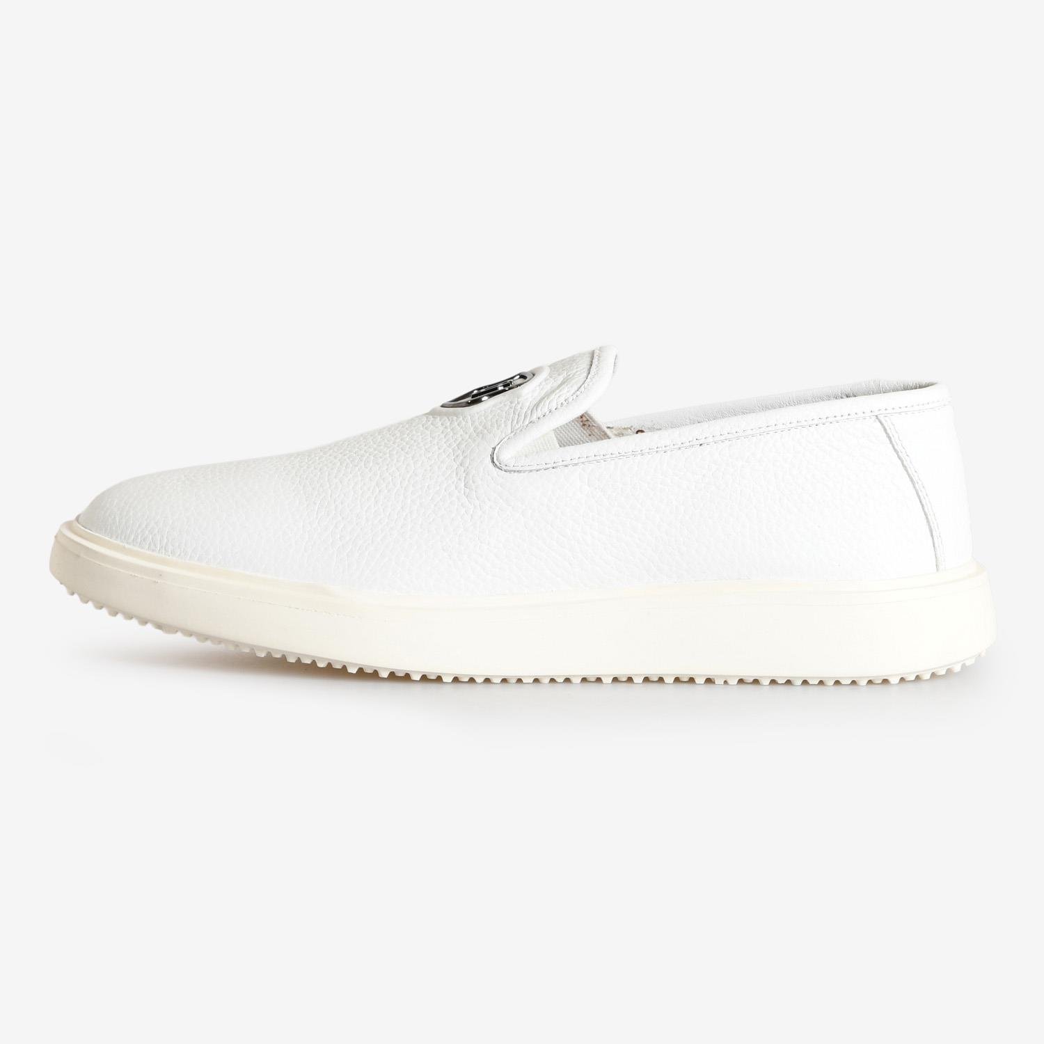 Beyaz Deri Erkek Spor Ayakkabı