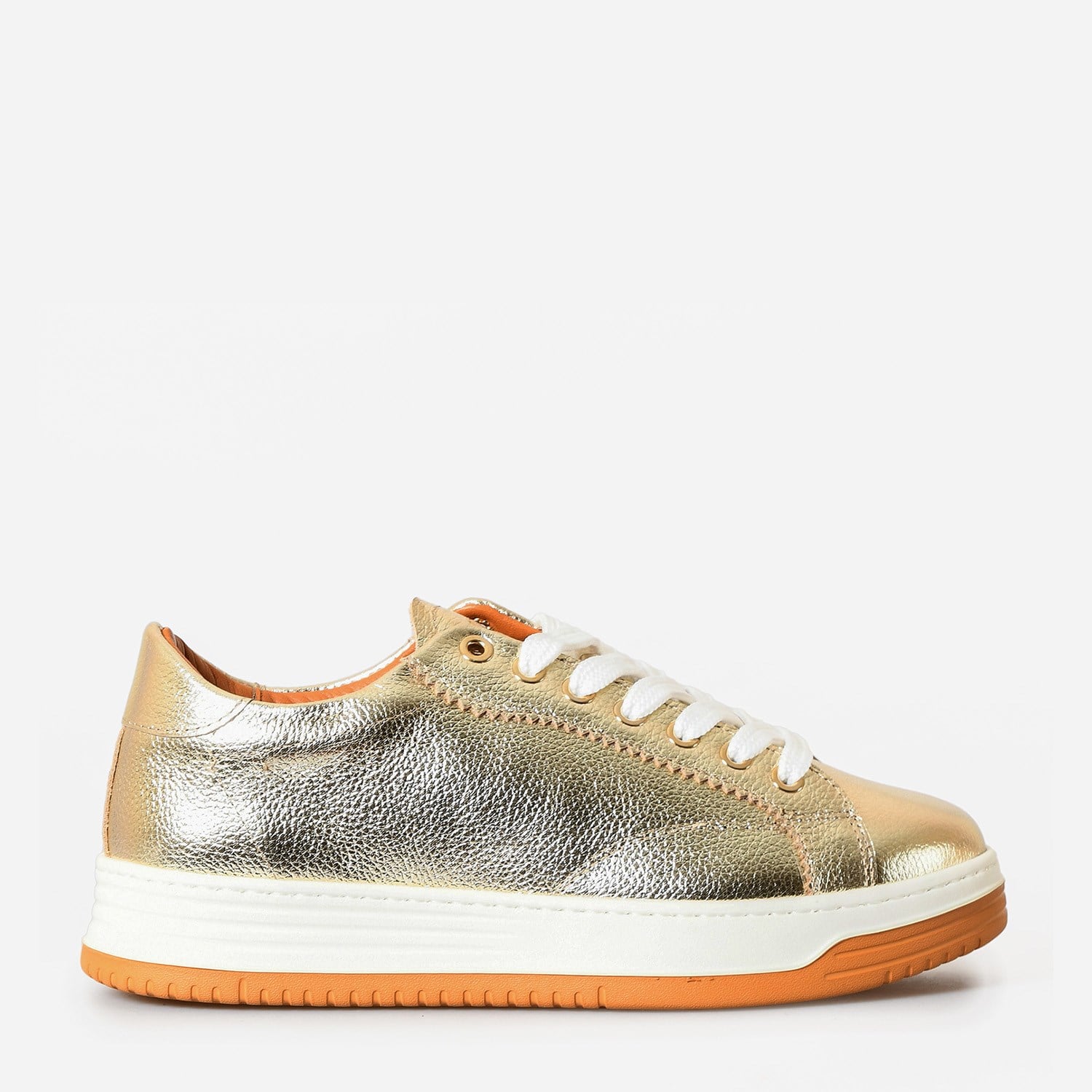 Dore Deri Bağcıklı Kadın Sneaker