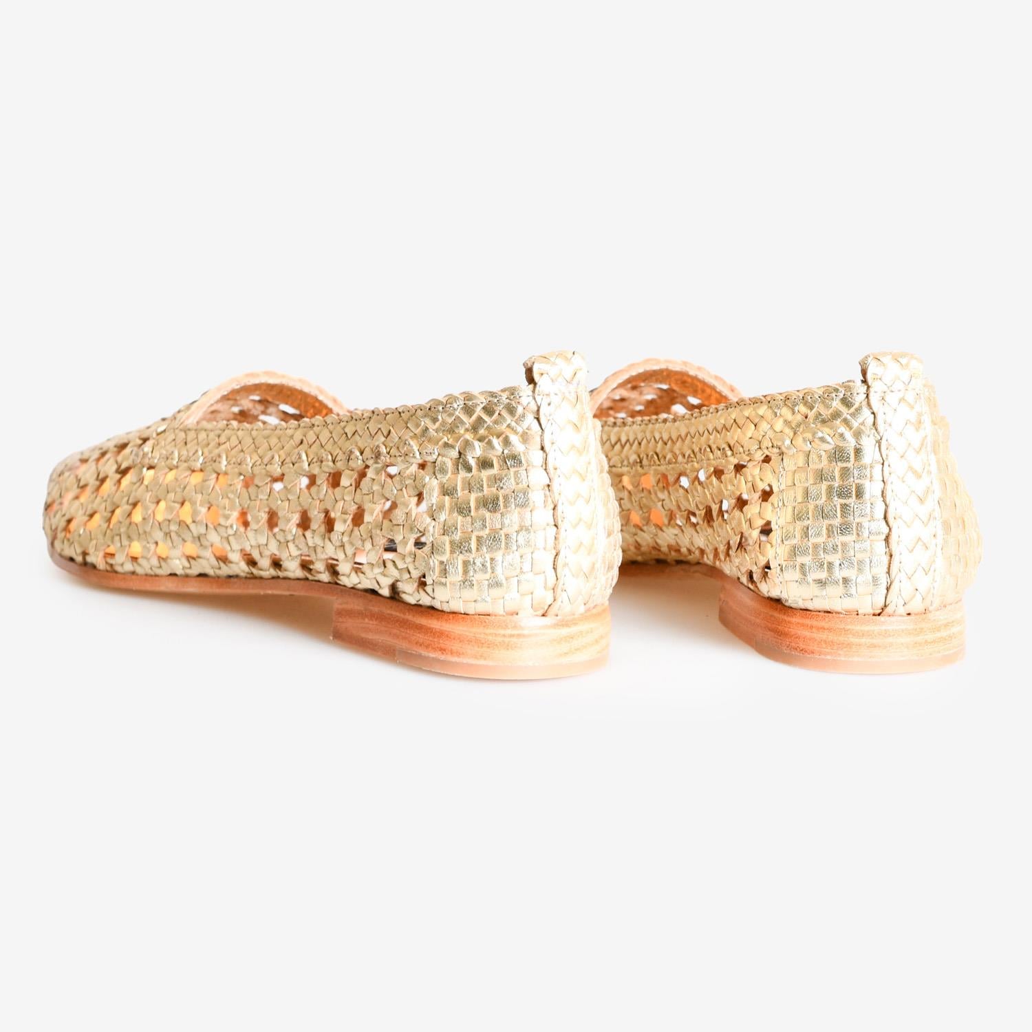 Dore Örgü Deri Kadın Loafer