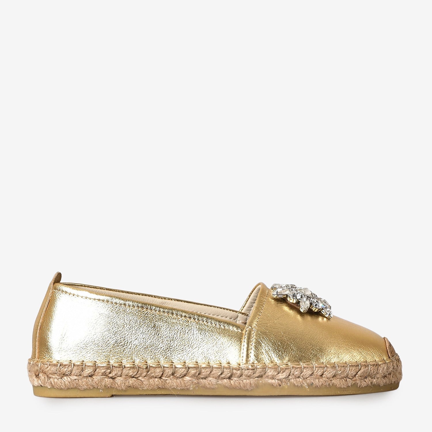Dore Taşlı Deri Kadın Loafer