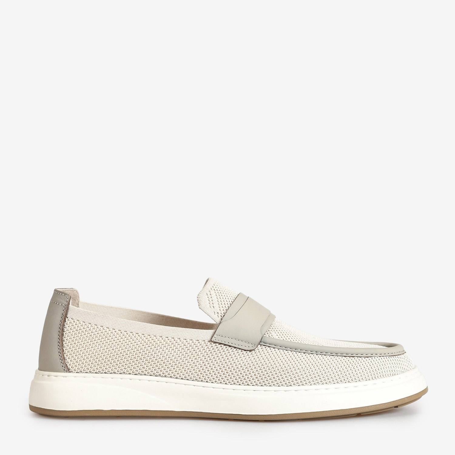Flower Bej  Erkek Loafer