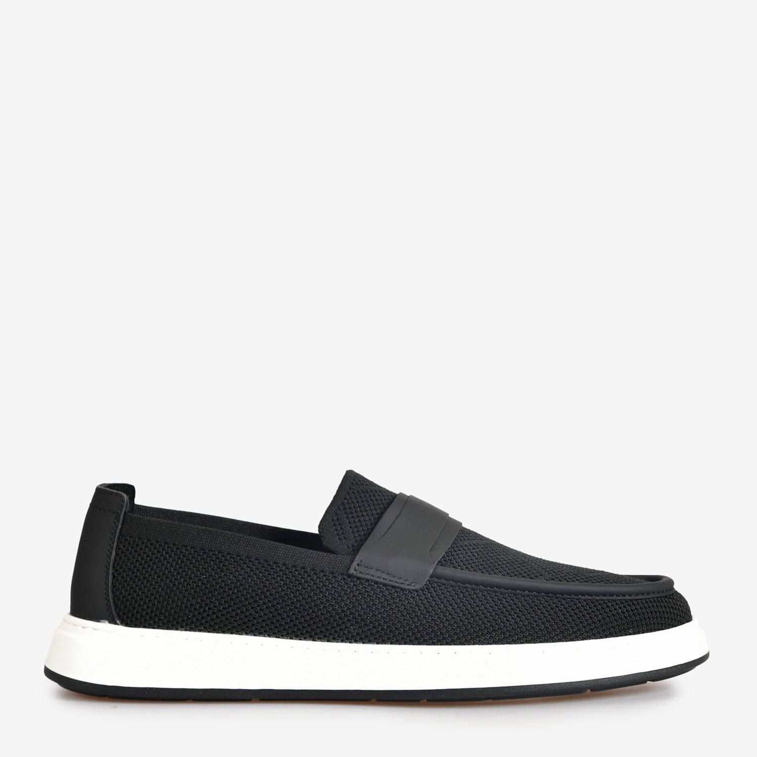 Flower Siyah  Erkek Loafer