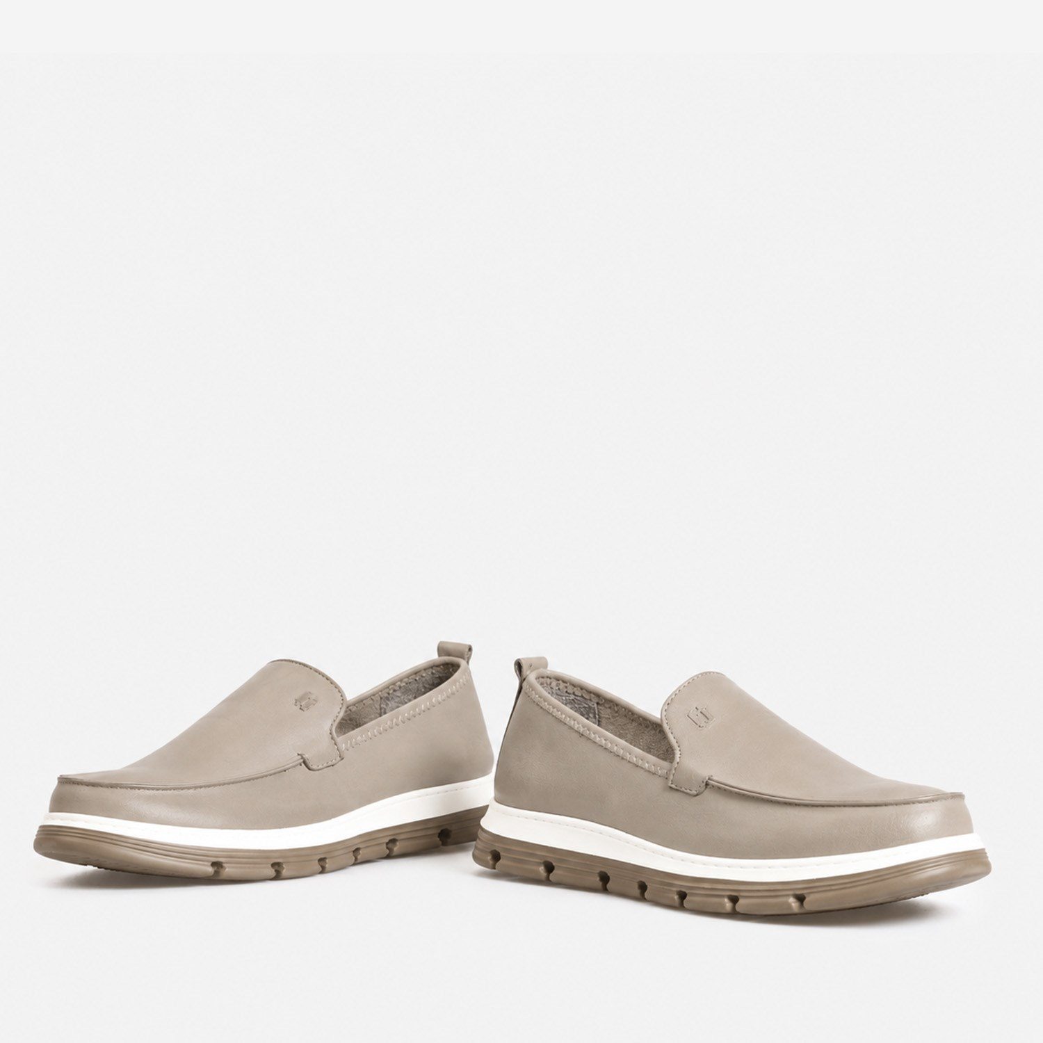 Flower Vizon Deri Erkek Loafer