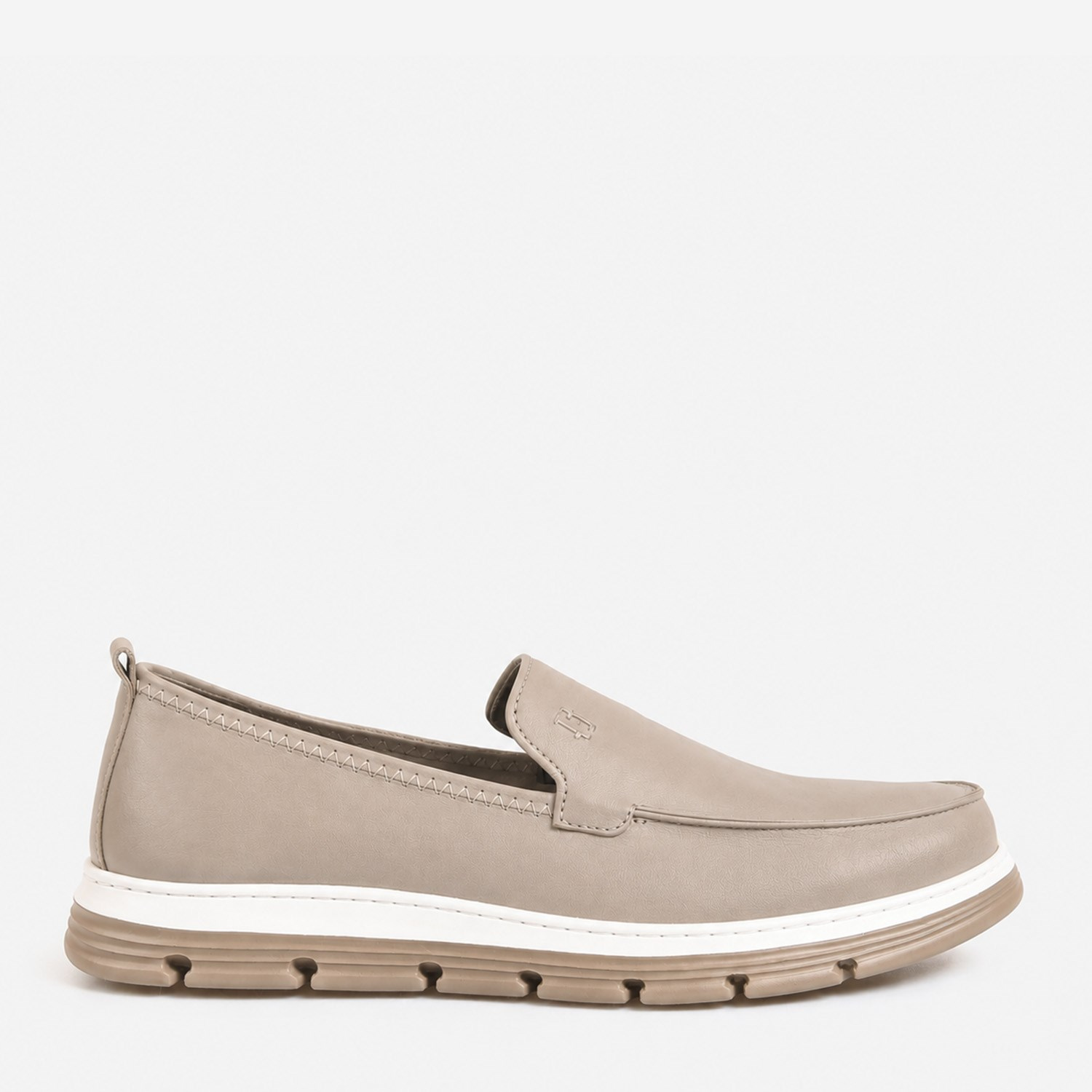 Flower Vizon Deri Erkek Loafer