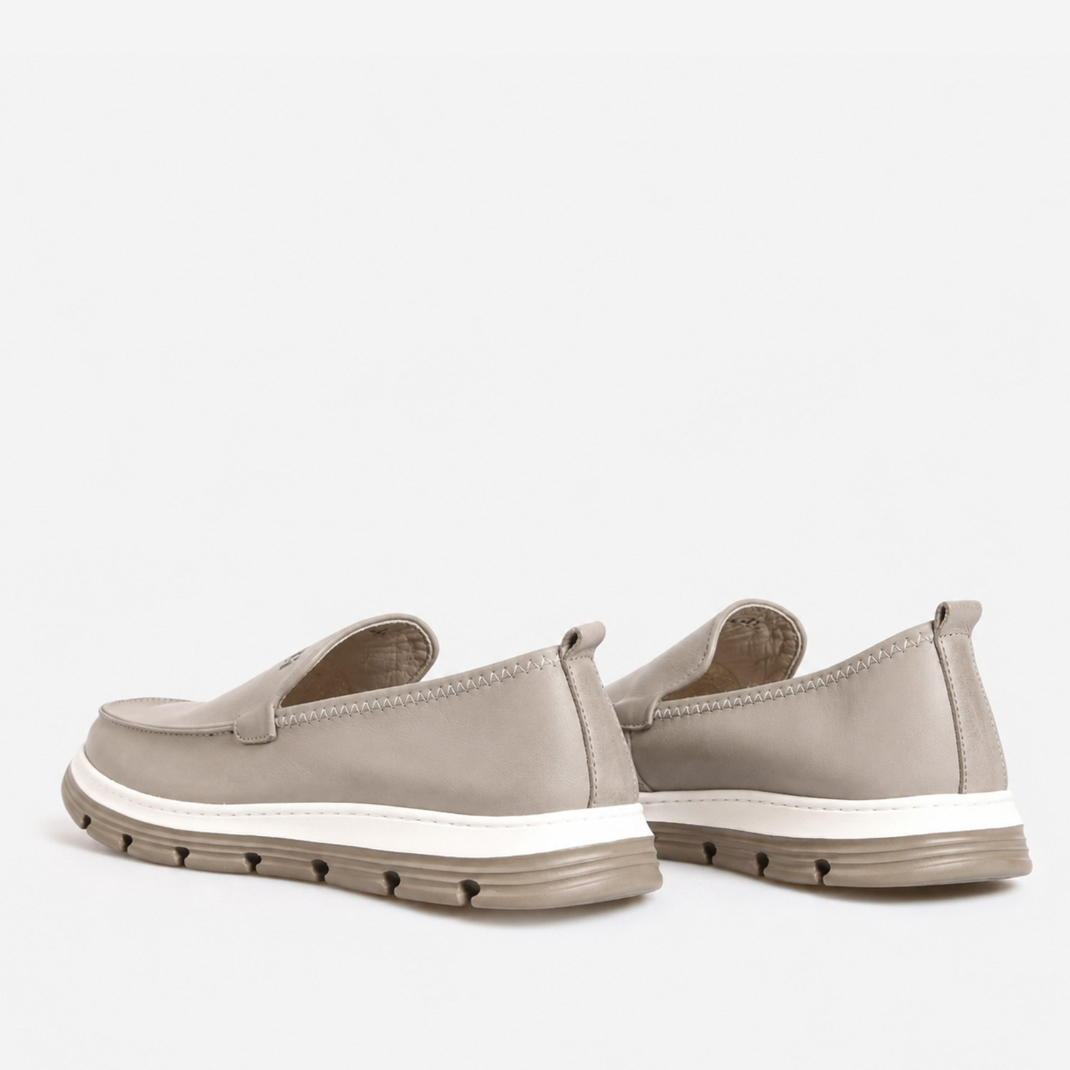 Flower Vizon Deri Erkek Loafer
