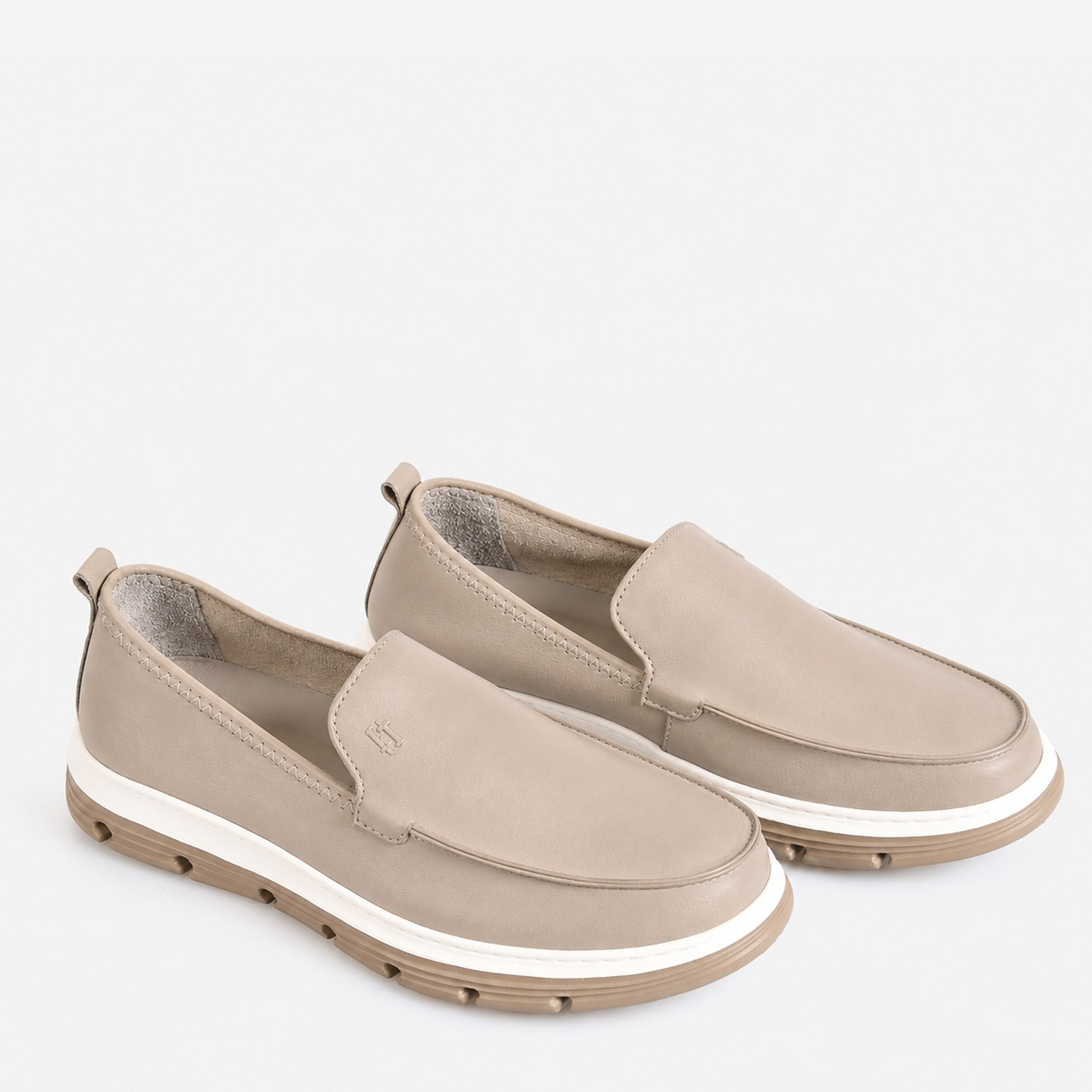 Flower Vizon Deri Erkek Loafer