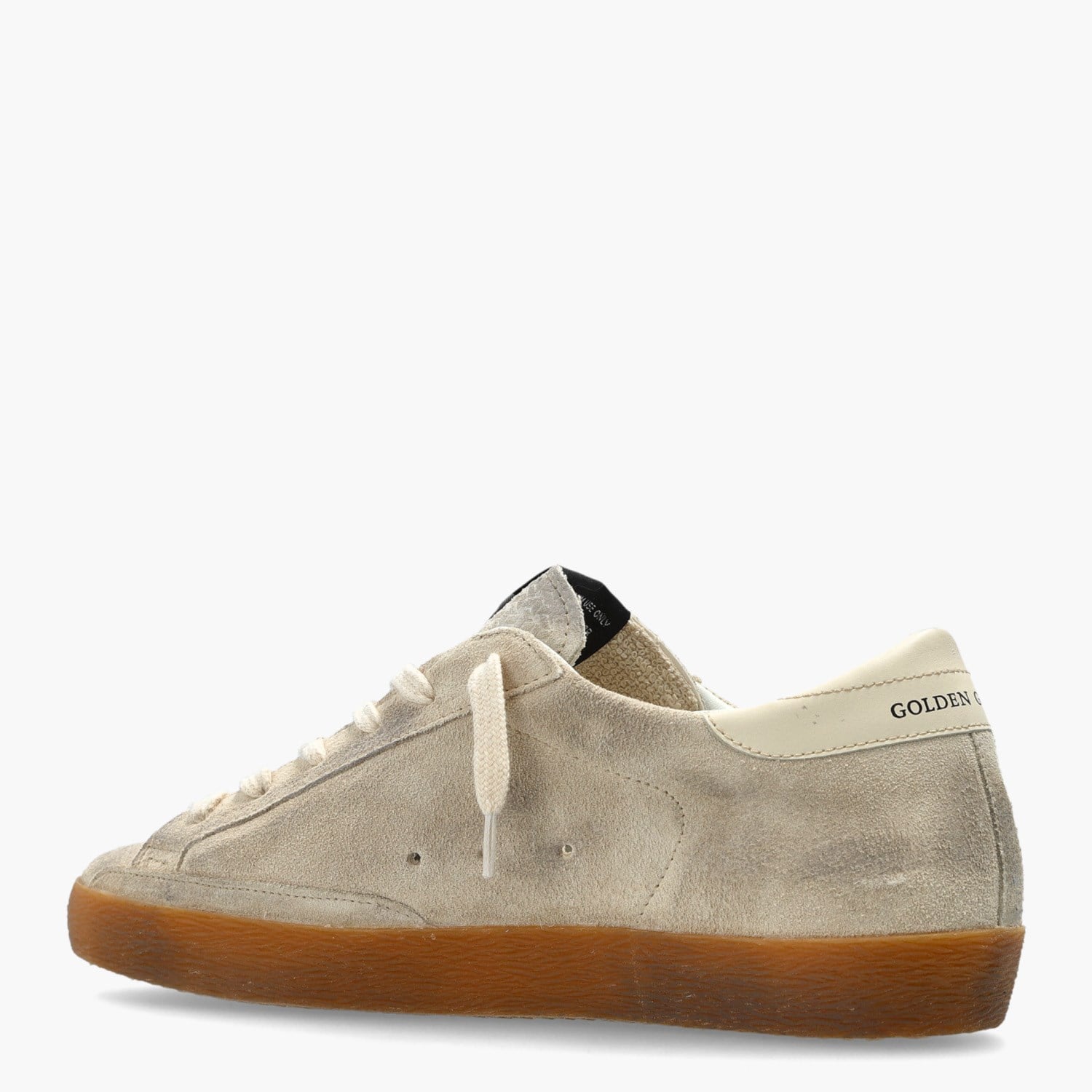 Golden Goose Bej Deri Super-Star 7202 Kadın Sneaker