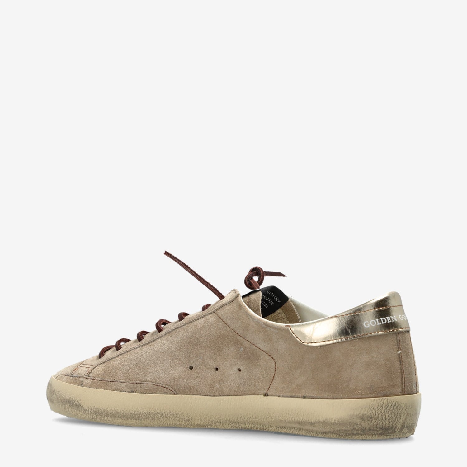 Golden Goose Bej Deri Super-Star 8750 Erkek Sneakers