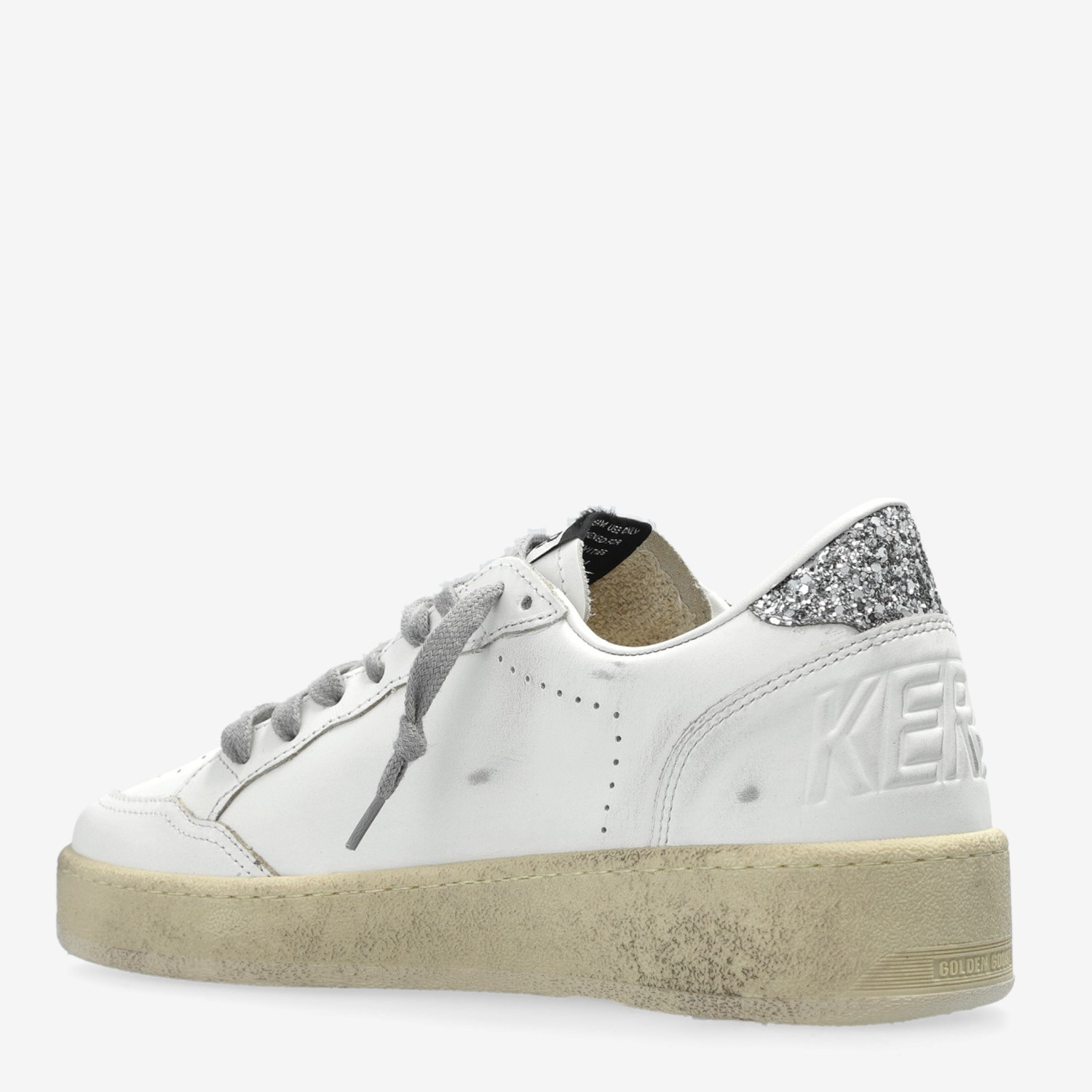 Golden Goose Beyaz Deri Ball-Star 2 6966 Kadın Sneakers