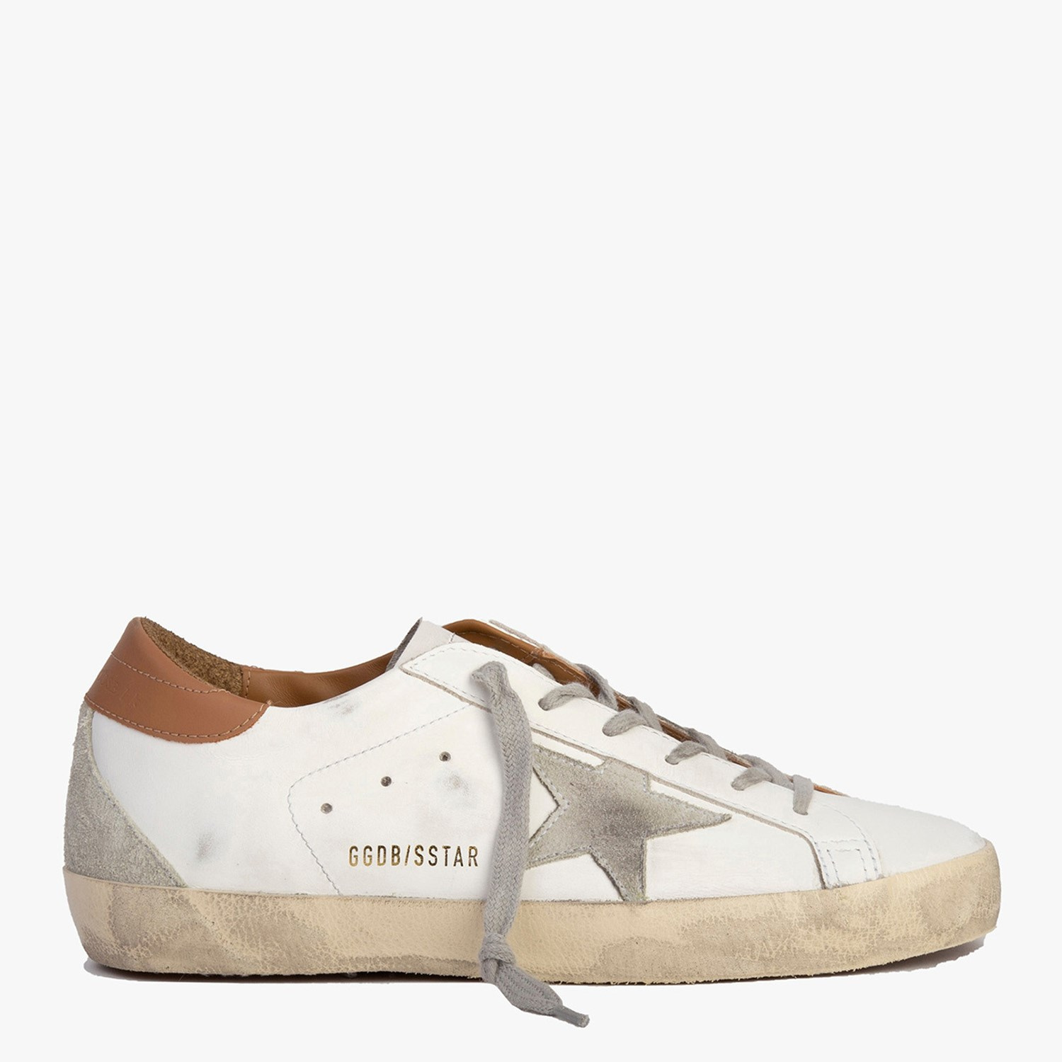 Golden Goose Beyaz Deri Super-Star 10803 Kadın Sneaker