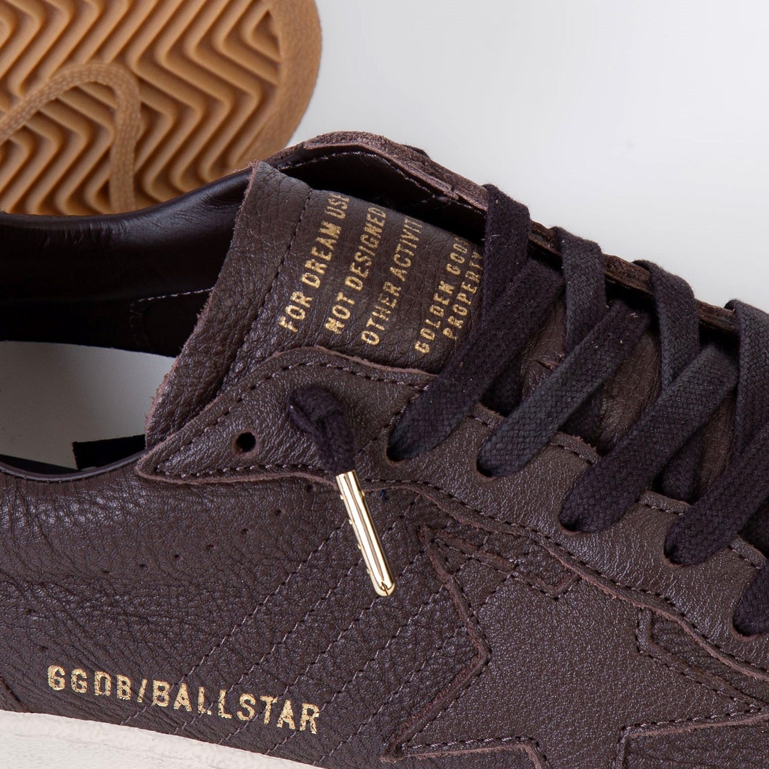 Golden Goose Kahve  Ball-Star 8888 Kadın Sneakers