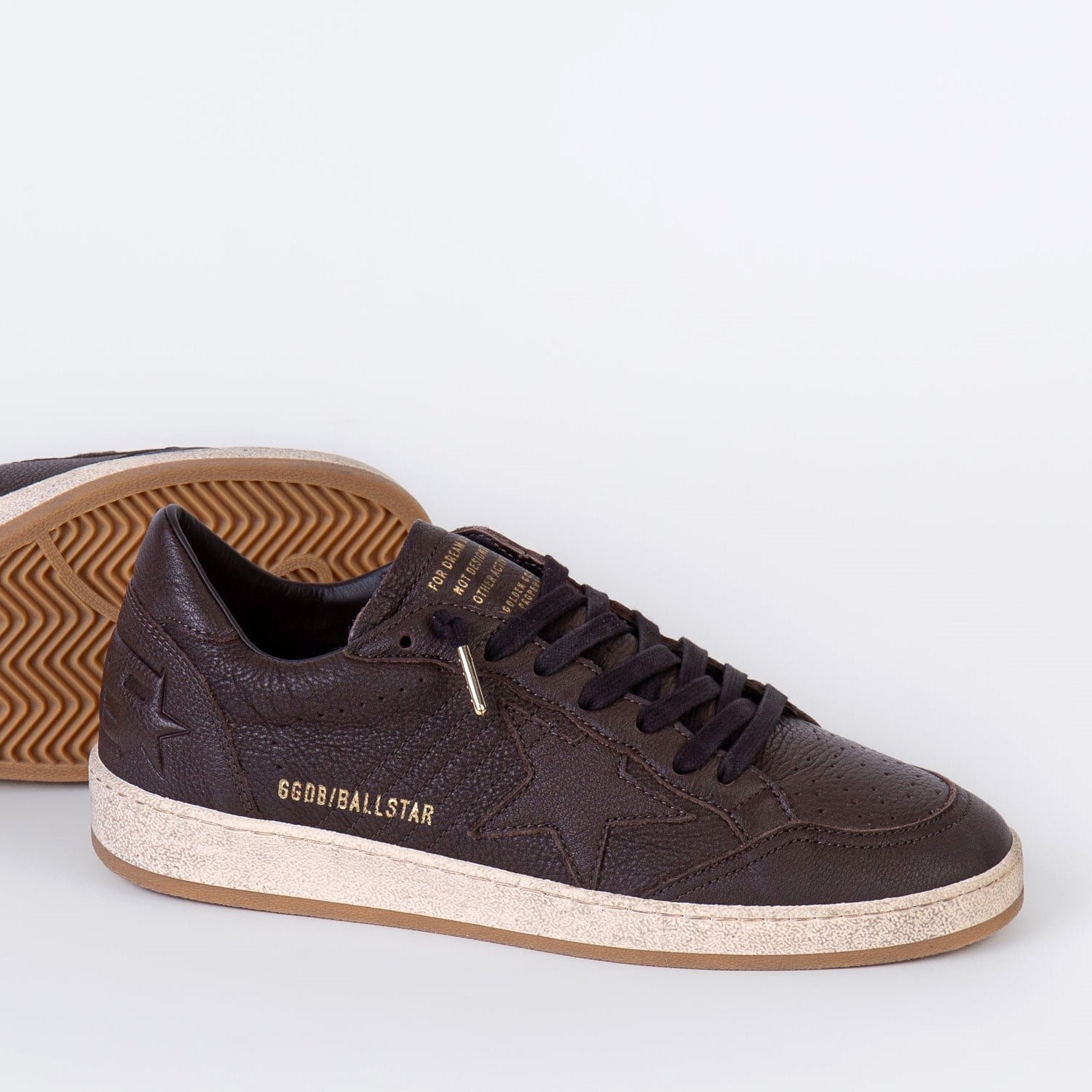 Golden Goose Kahve  Ball-Star 8888 Kadın Sneakers