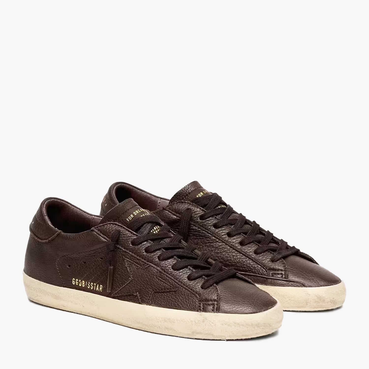Golden Goose Kahve  Super-Star 8887 Erkek Sneakers