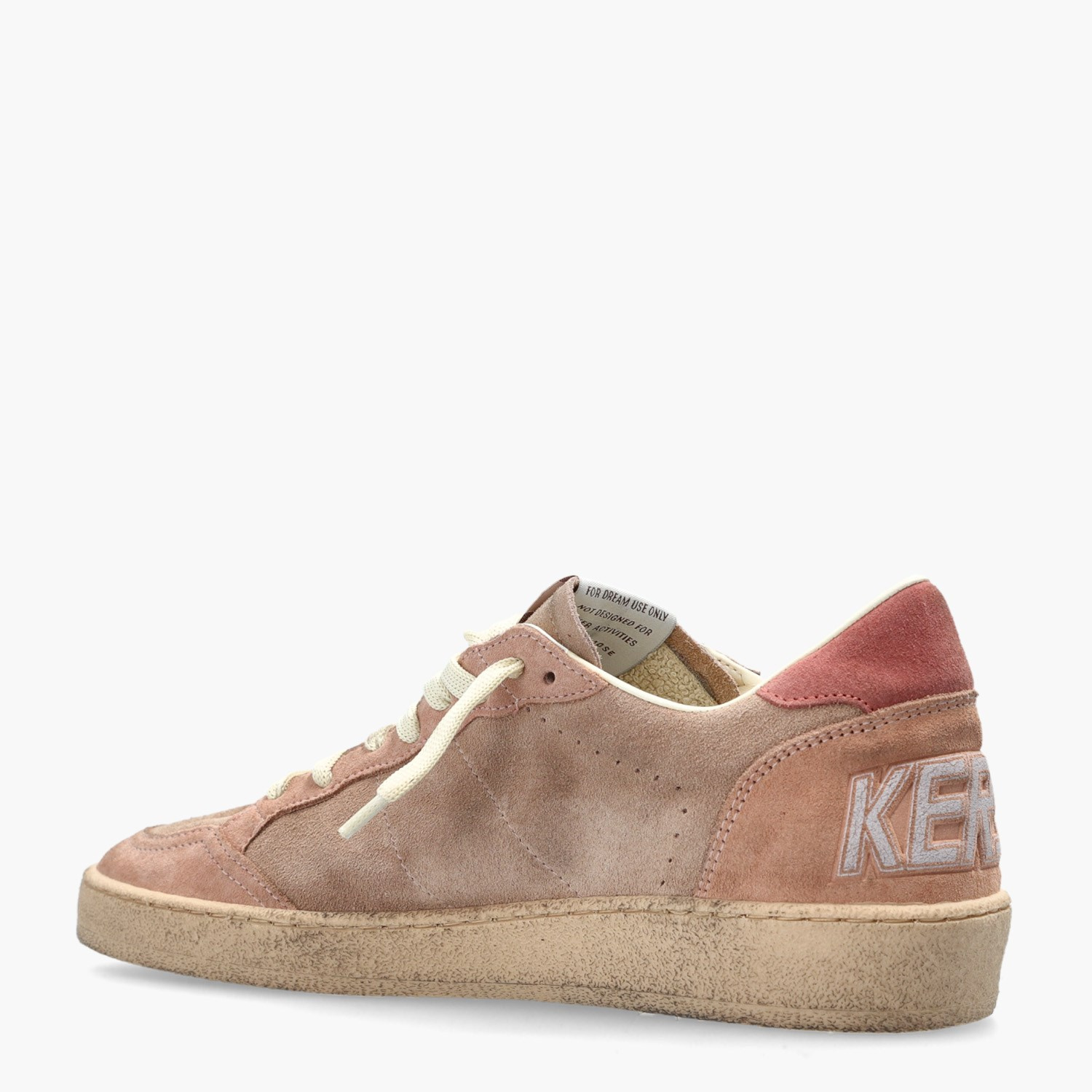 Golden Goose Pembe Deri Ball-Star 8694 Kadın Sneakers