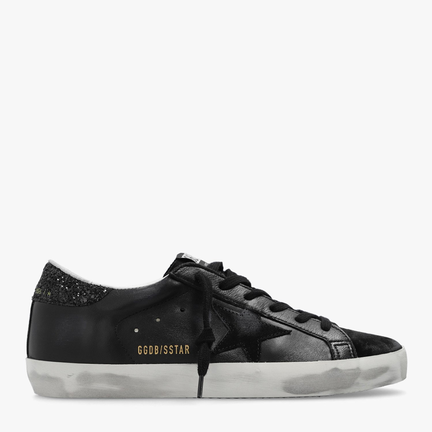 Golden Goose Siyah  Super-Star 3463 Kadın Sneaker