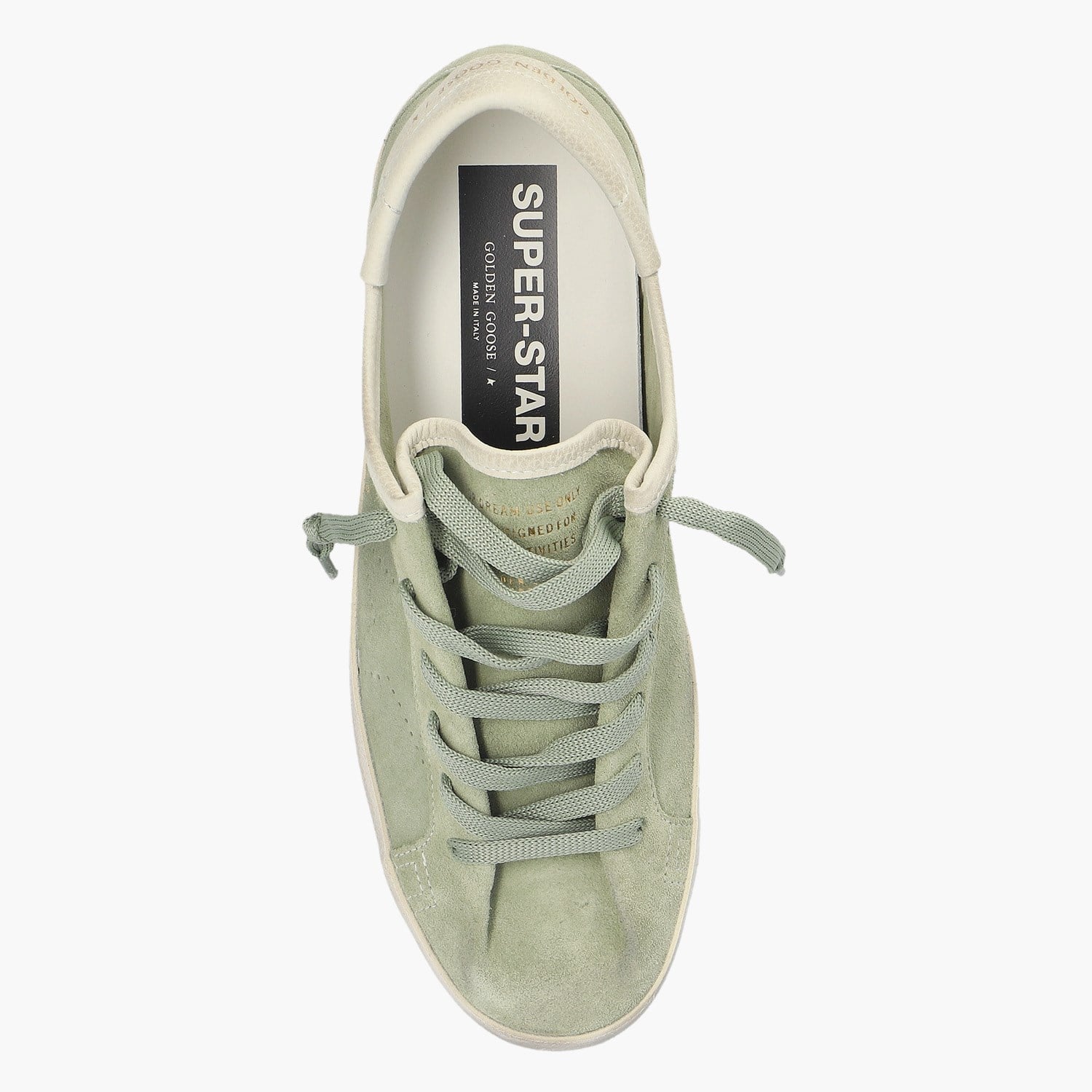 Golden Goose Yeşil Deri Super-Star 8600 Kadın Sneaker