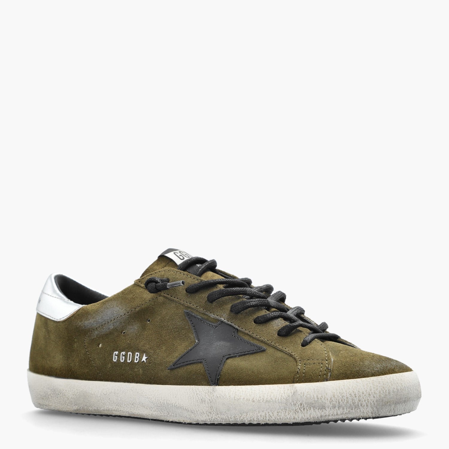 Golden Goose Yeşil Deri Super-Star 8697 Erkek Sneaker