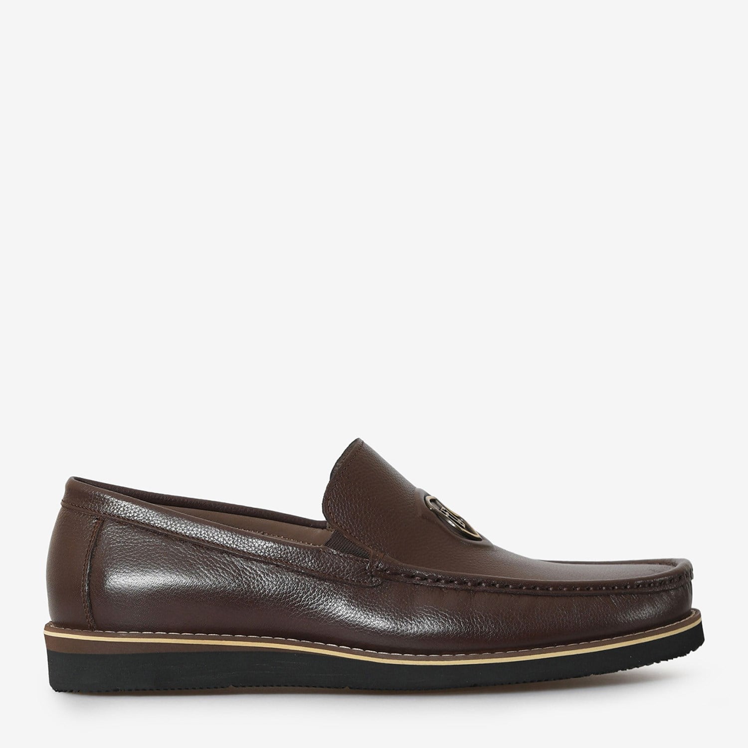 Kahve Deri Erkek Loafer