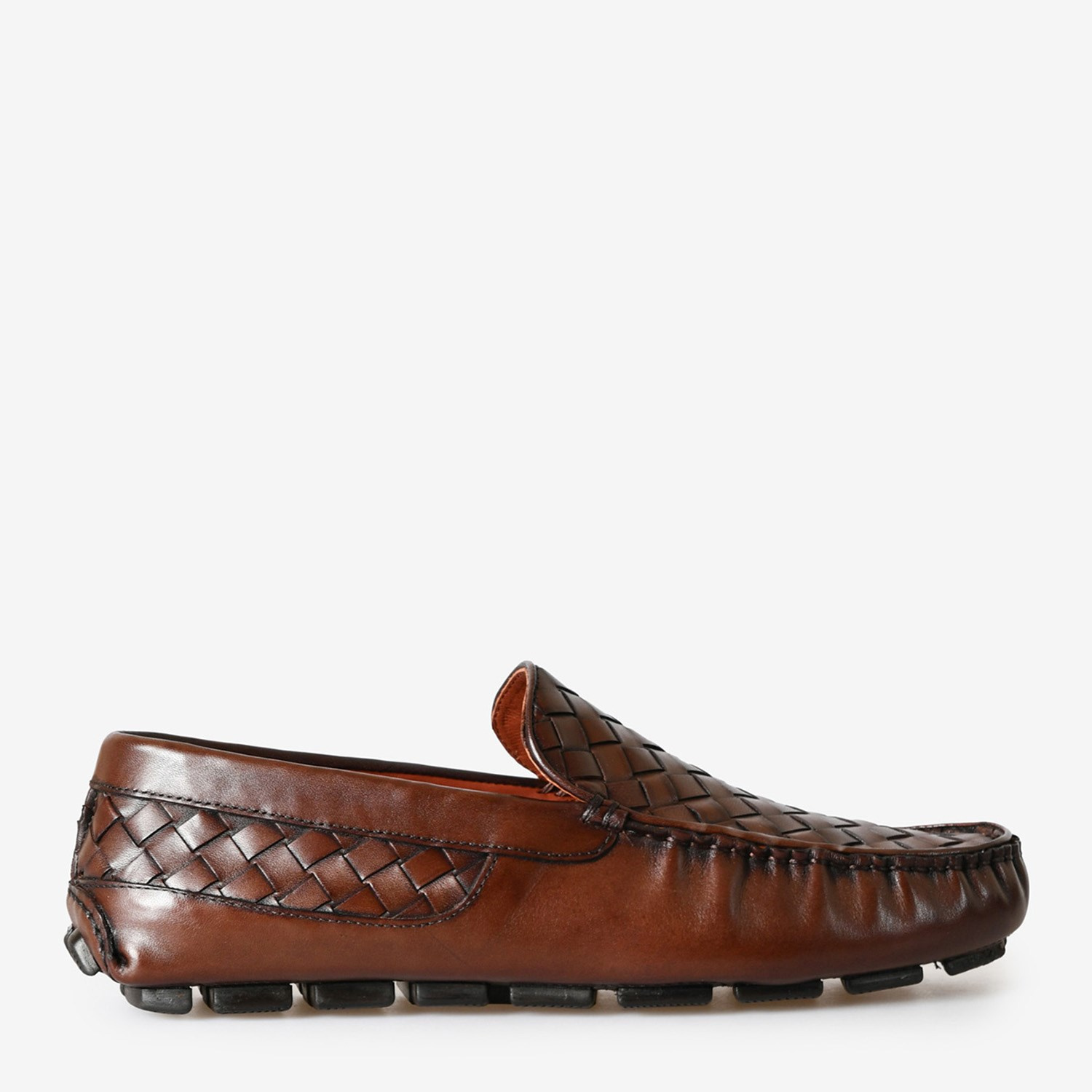 Kahve Deri Erkek Loafer