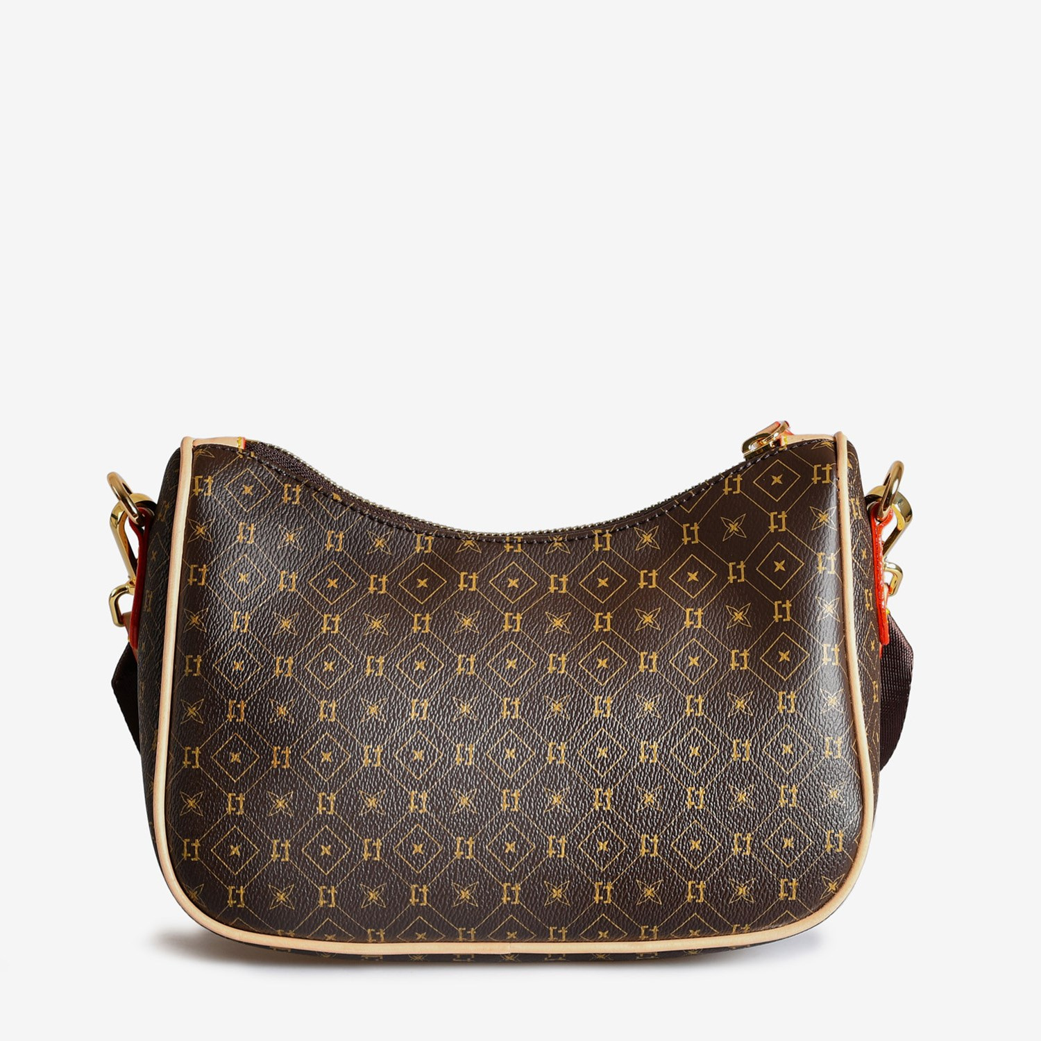 Kahve Monogram Askılı Kadın Çanta