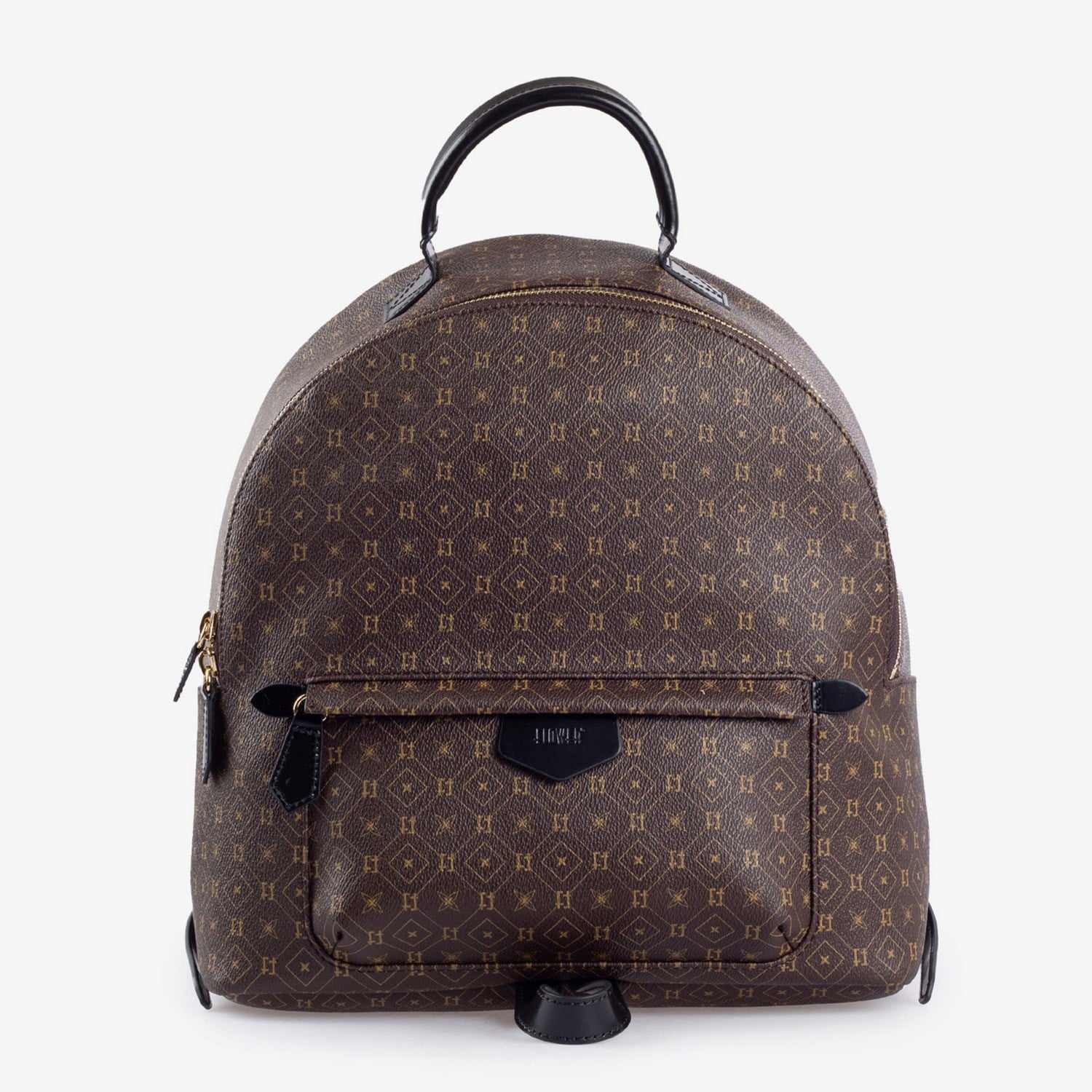 Kahve Monogram Kadın Sırt Çantası