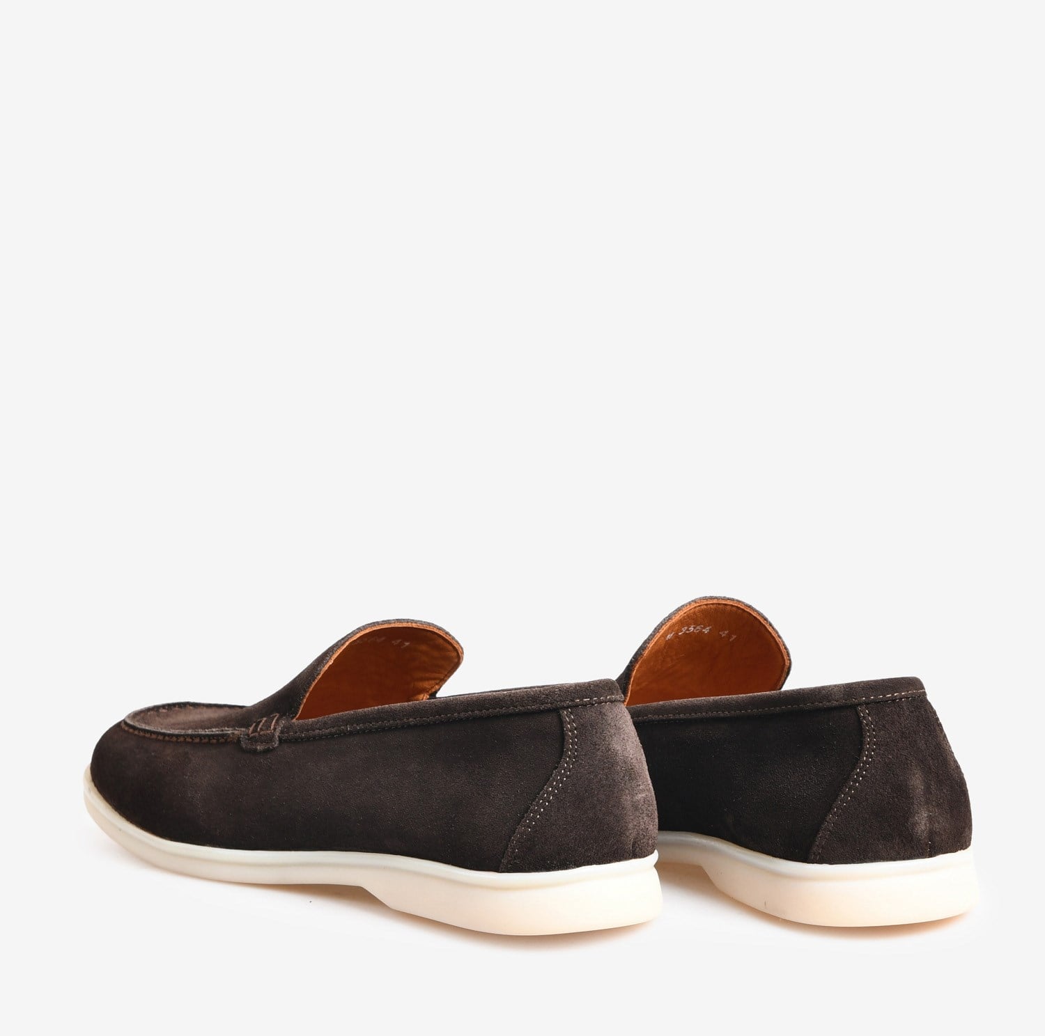 Kahve Süet Erkek Loafer