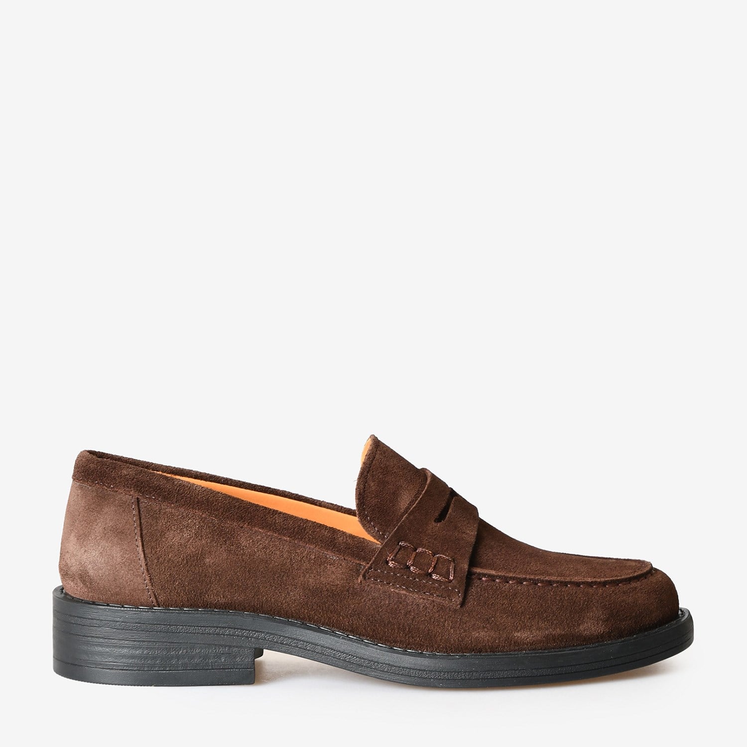 Kahve Süet Kadın Loafer