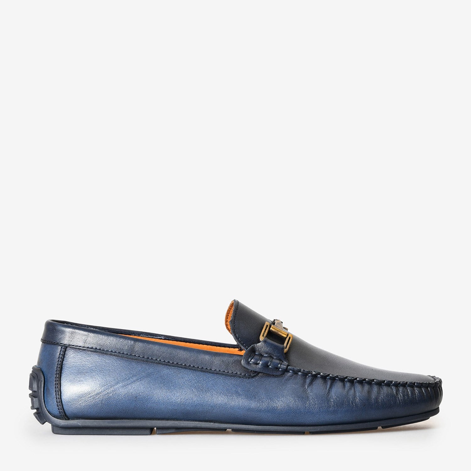 Lacivert Deri Erkek Loafer