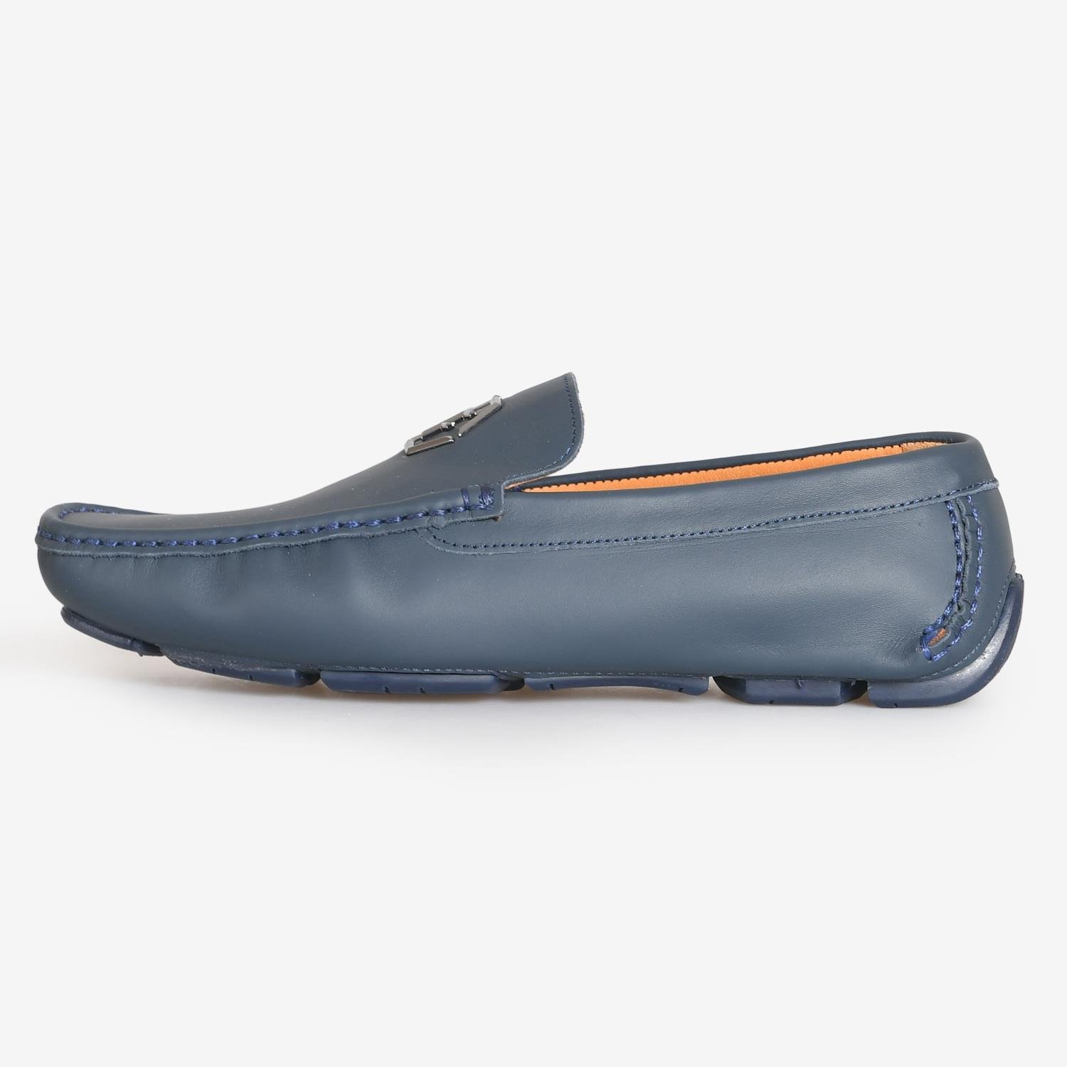 Lacivert Deri Erkek Loafer