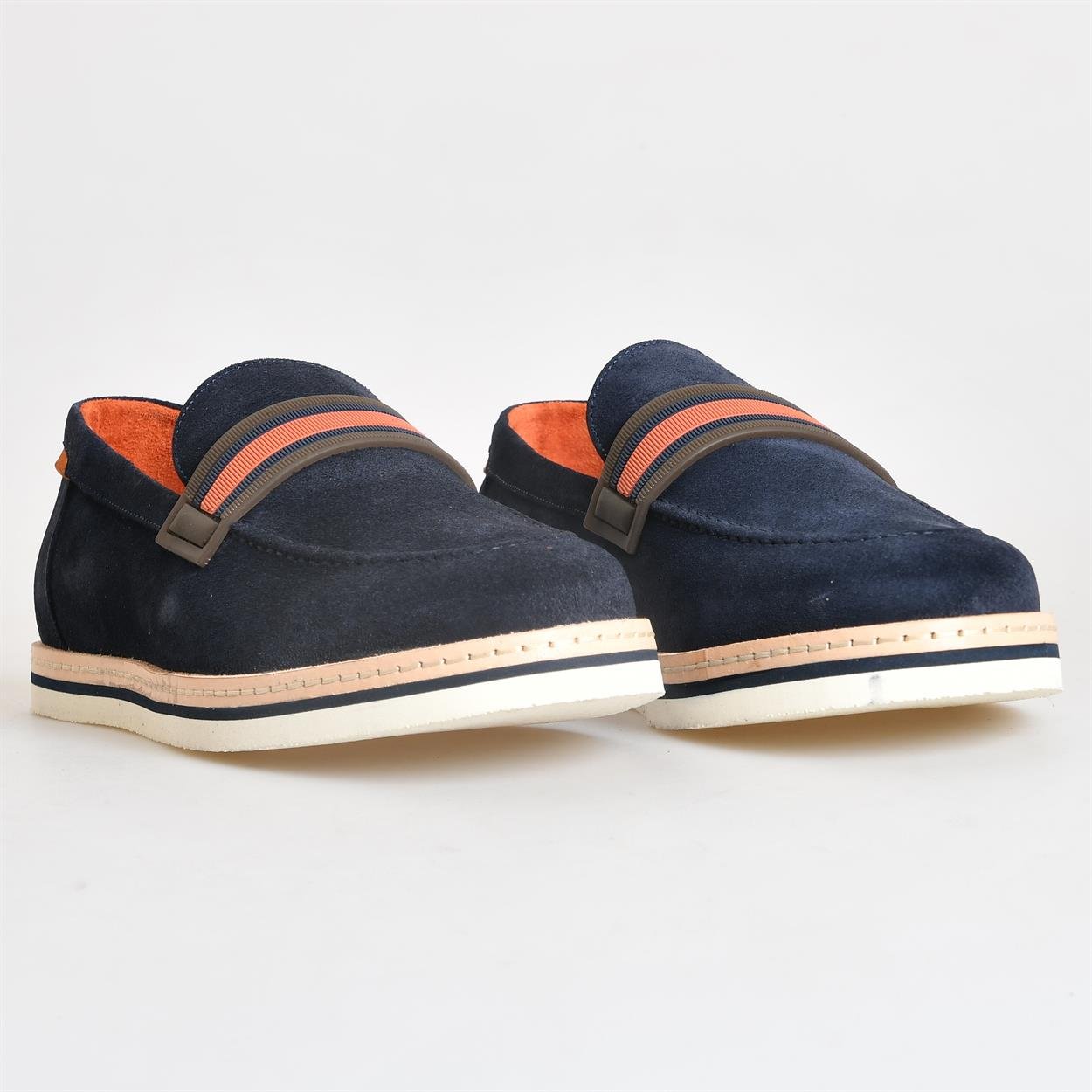 Lacivert Süet Erkek Günlük Ayakkabı