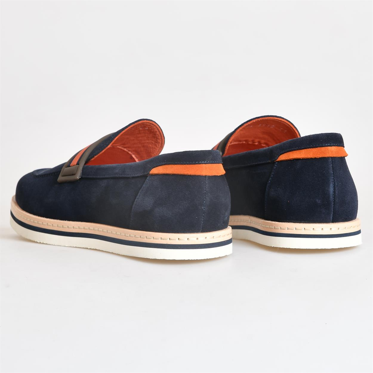 Lacivert Süet Erkek Günlük Ayakkabı