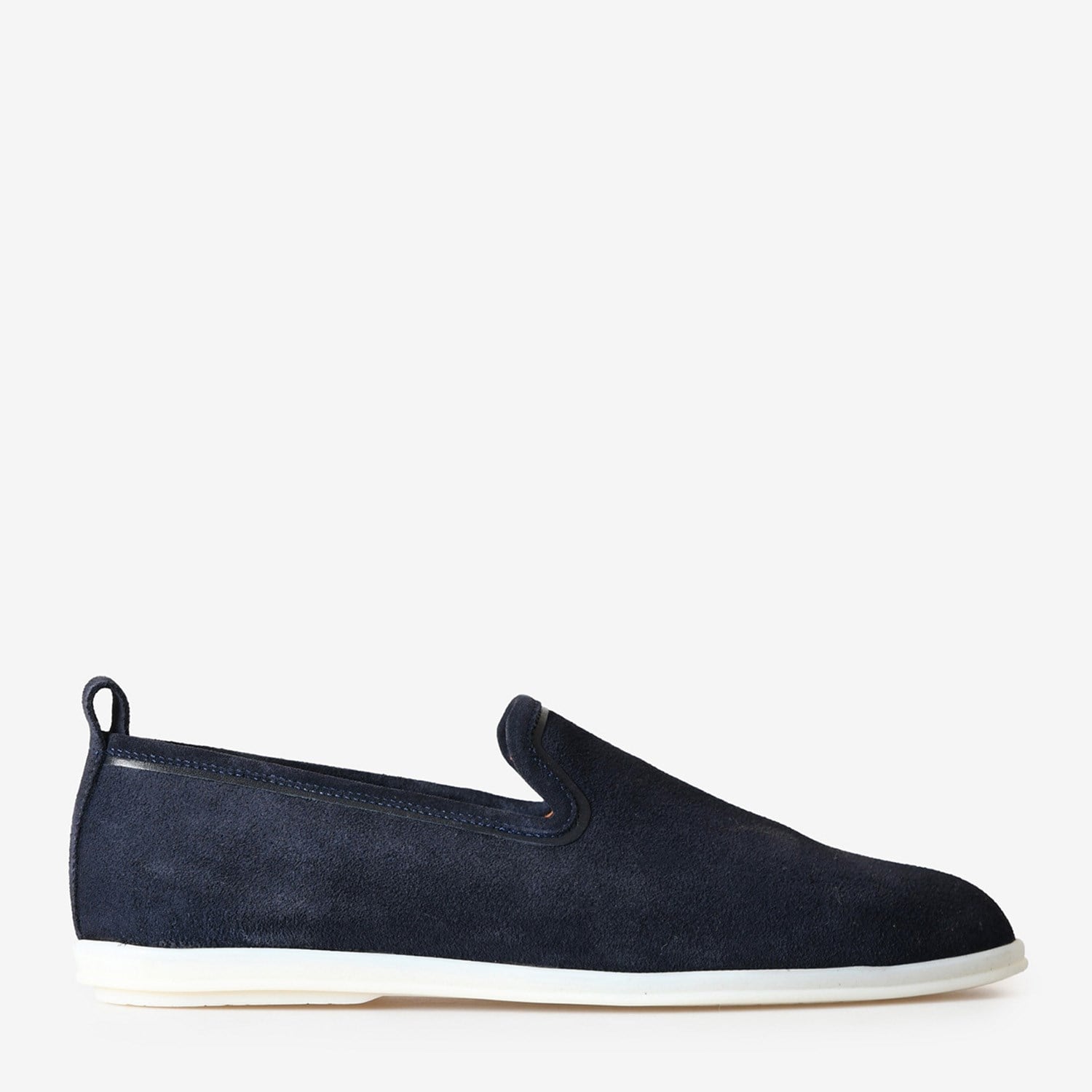 Lacivert Süet Erkek Loafer