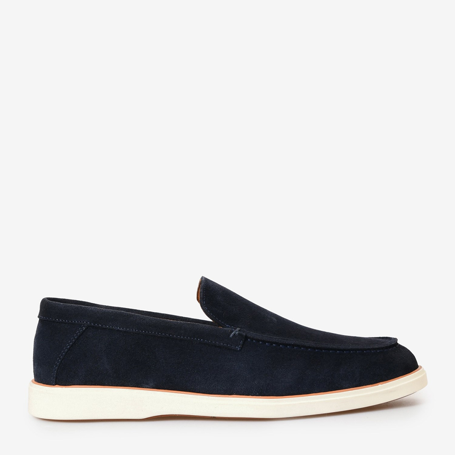 Lacivert Süet Erkek Loafer