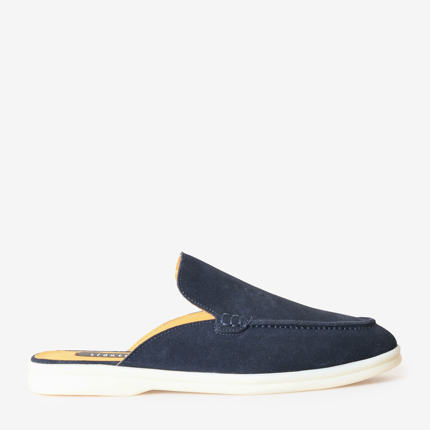 Lacivert Süet Kadın Terlik