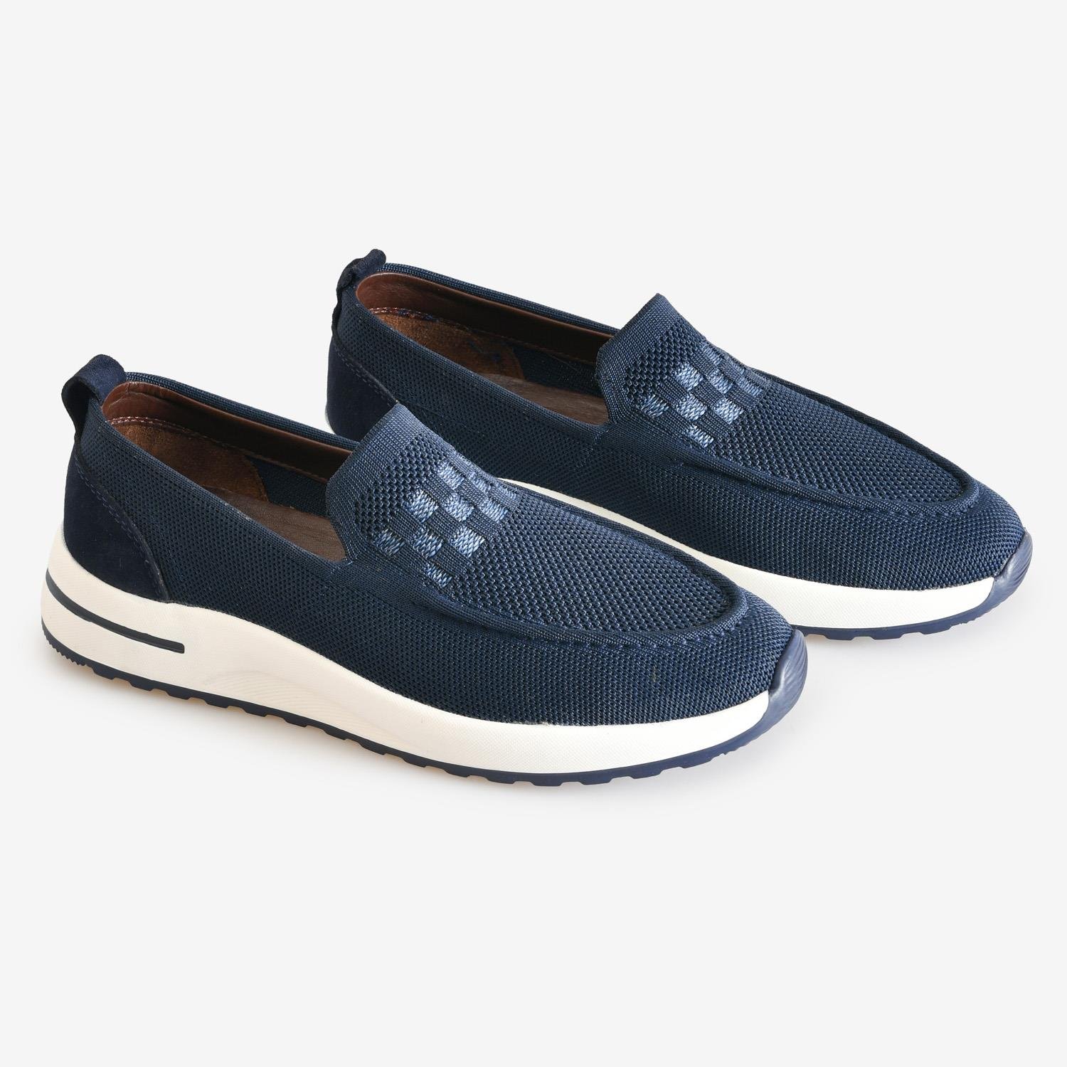 Lacivert Triko Erkek Spor Ayakkabı