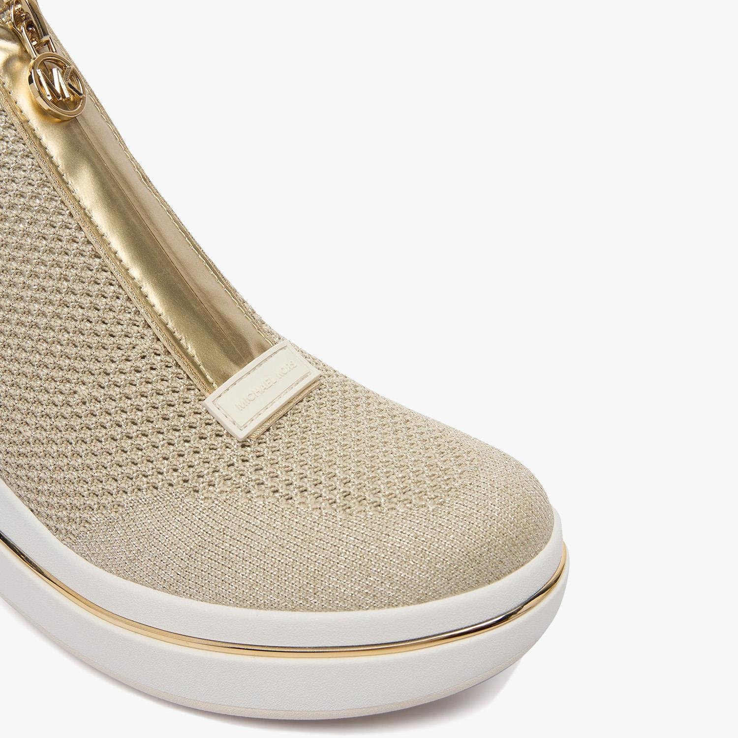 Michael Kors Bej Dolgu Topuk Kadın Spor Ayakkabı